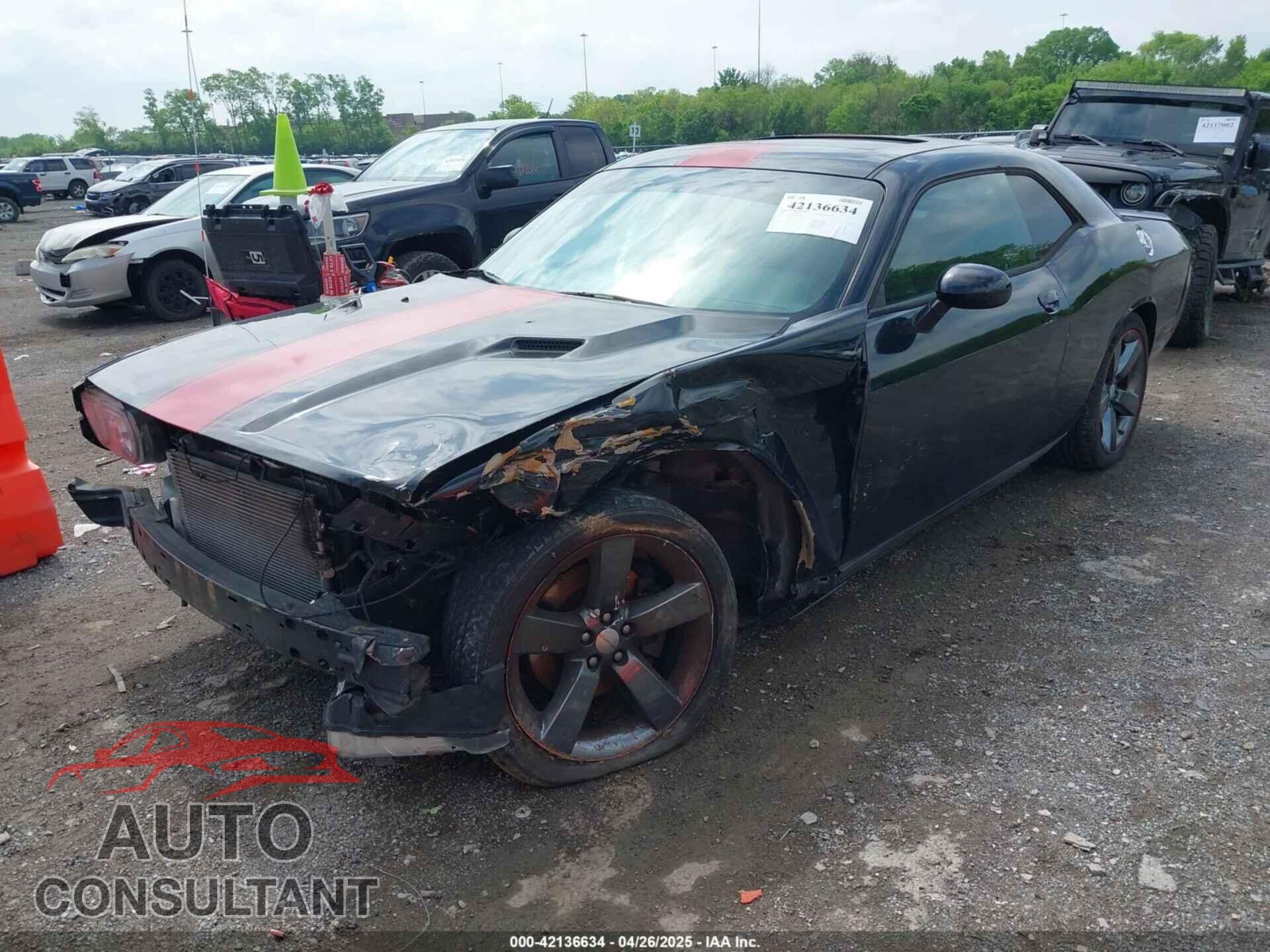DODGE CHALLENGER 2012 - 2C3CDYAG9CH284843