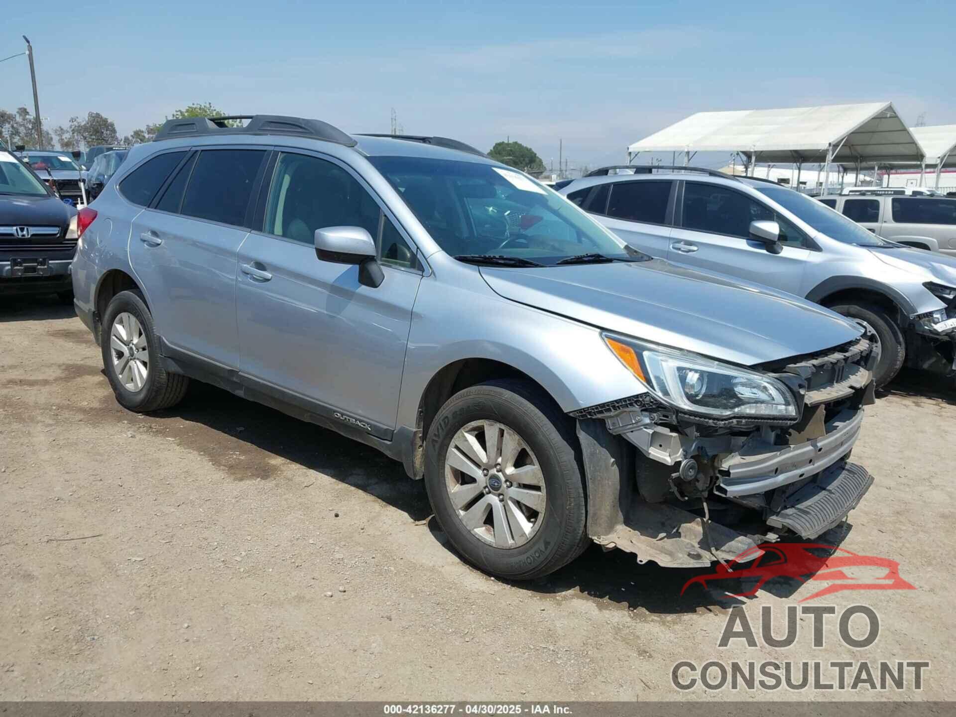 SUBARU OUTBACK 2015 - 4S4BSACC5F3230828