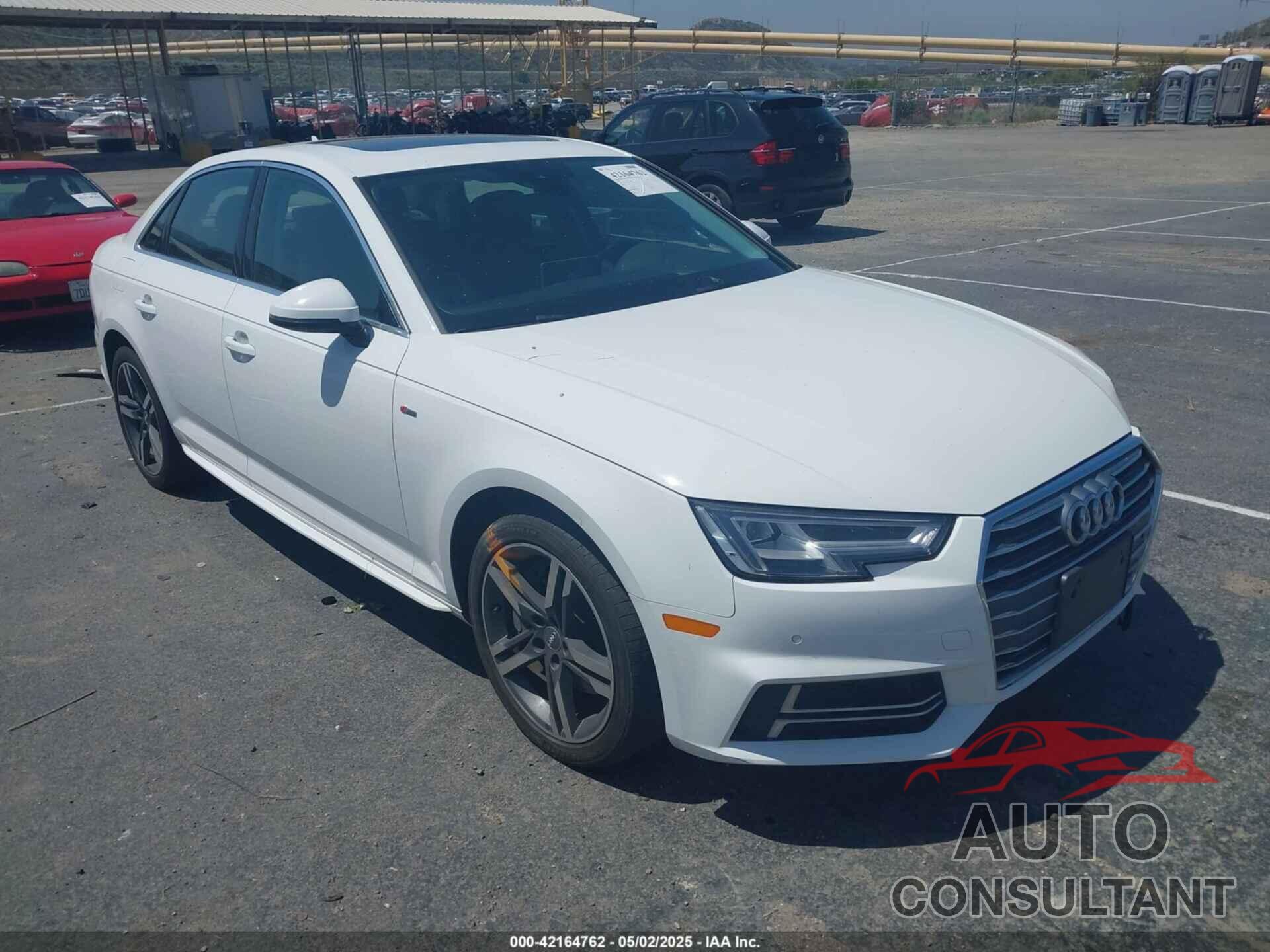AUDI A4 2017 - WAUENAF44HN001168