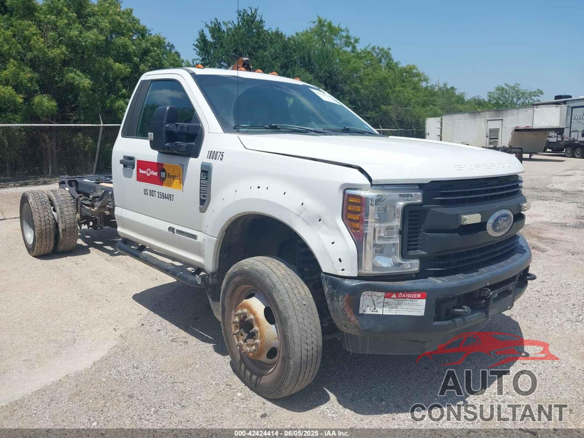FORD F-550 CHASSIS 2018 - 1FDUF5GT0JEB42488
