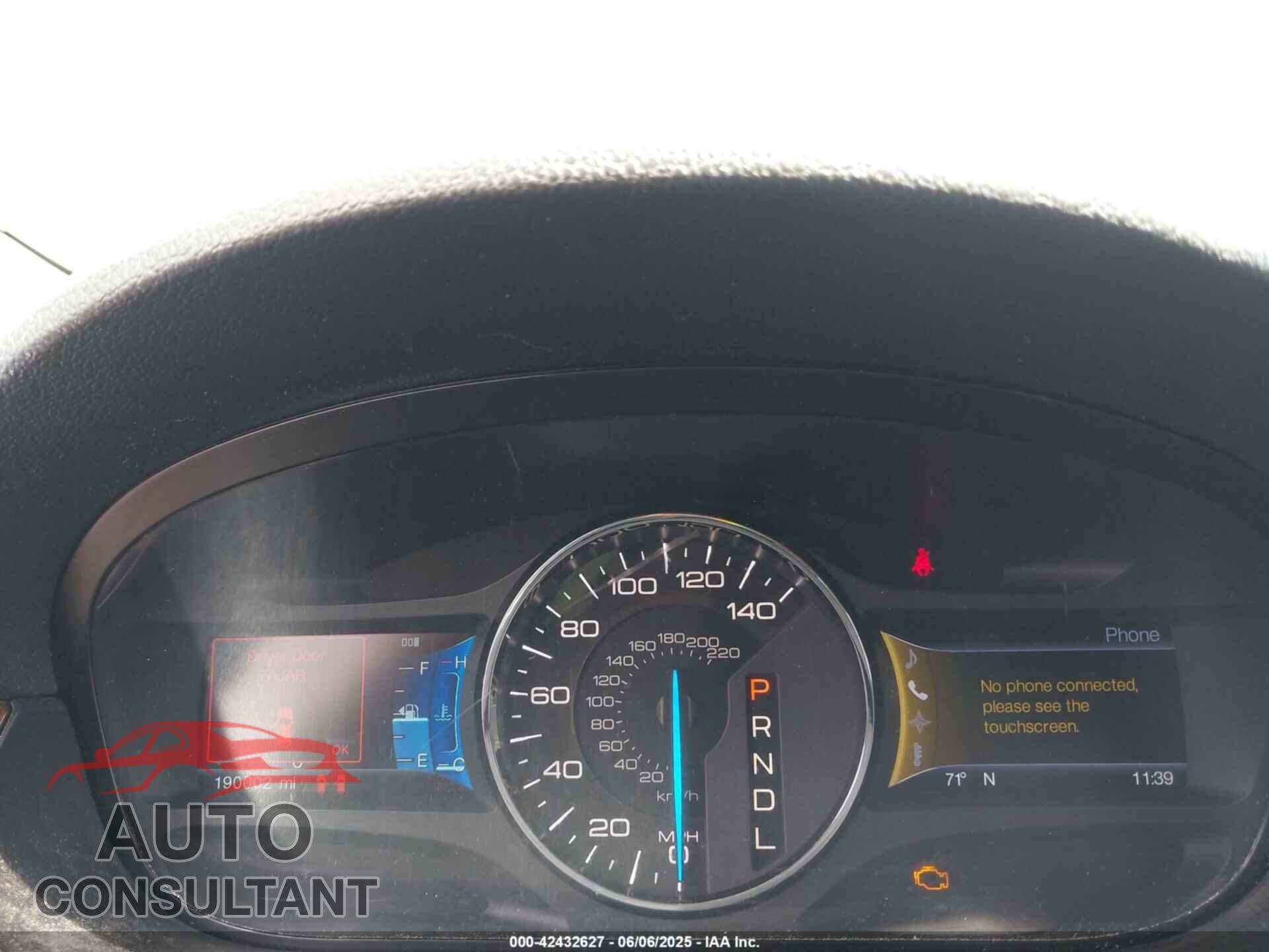 FORD EDGE 2013 - 2FMDK3K92DBA51721