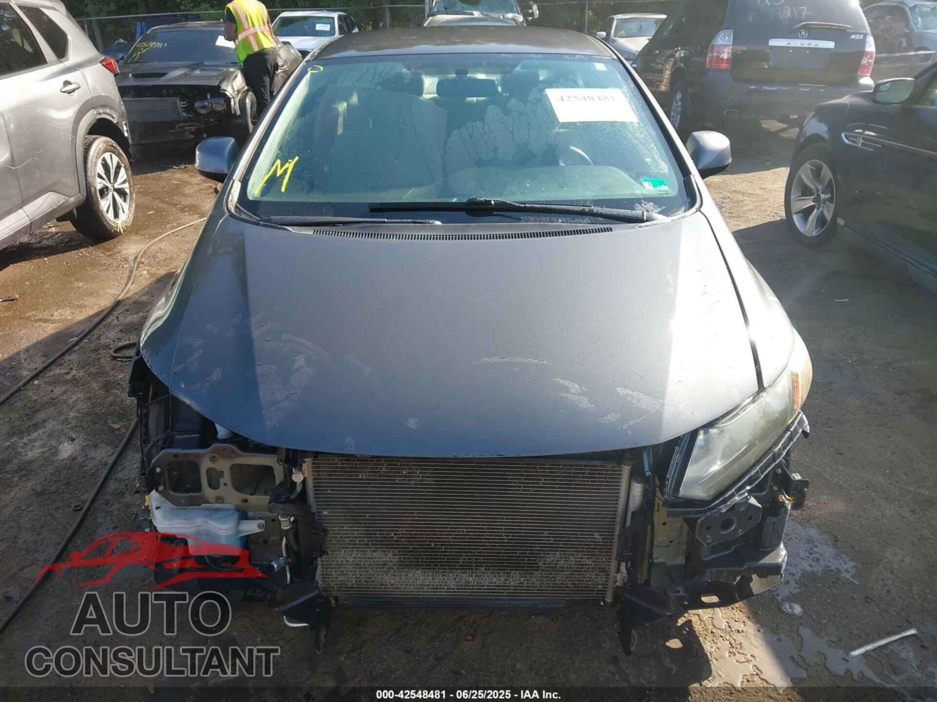 HONDA CIVIC 2012 - 2HGFB2F53CH599657
