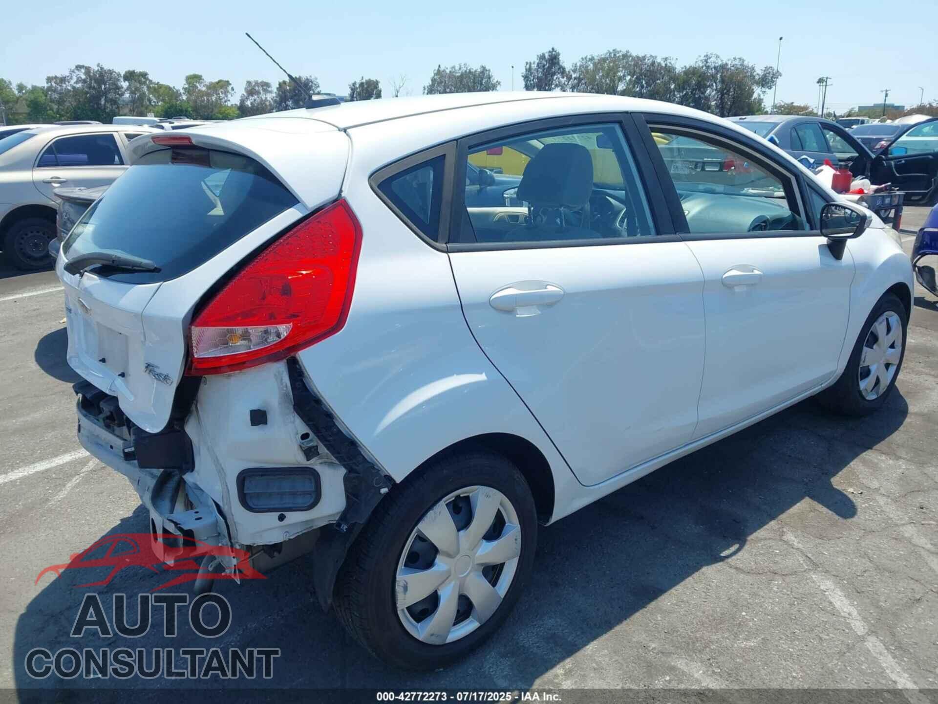 FORD FIESTA 2013 - 3FADP4EJ2DM177633