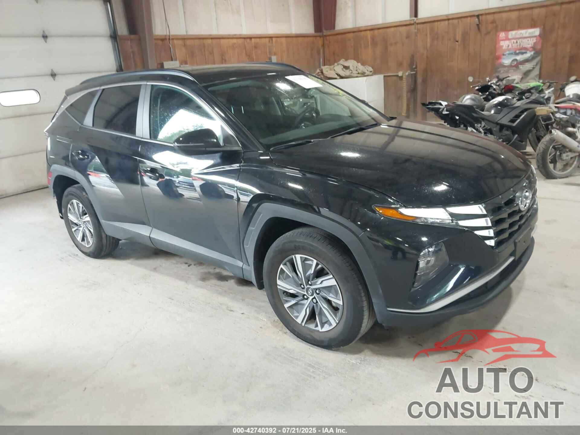 HYUNDAI TUCSON HYBRID 2022 - KM8JBCA18NU058733