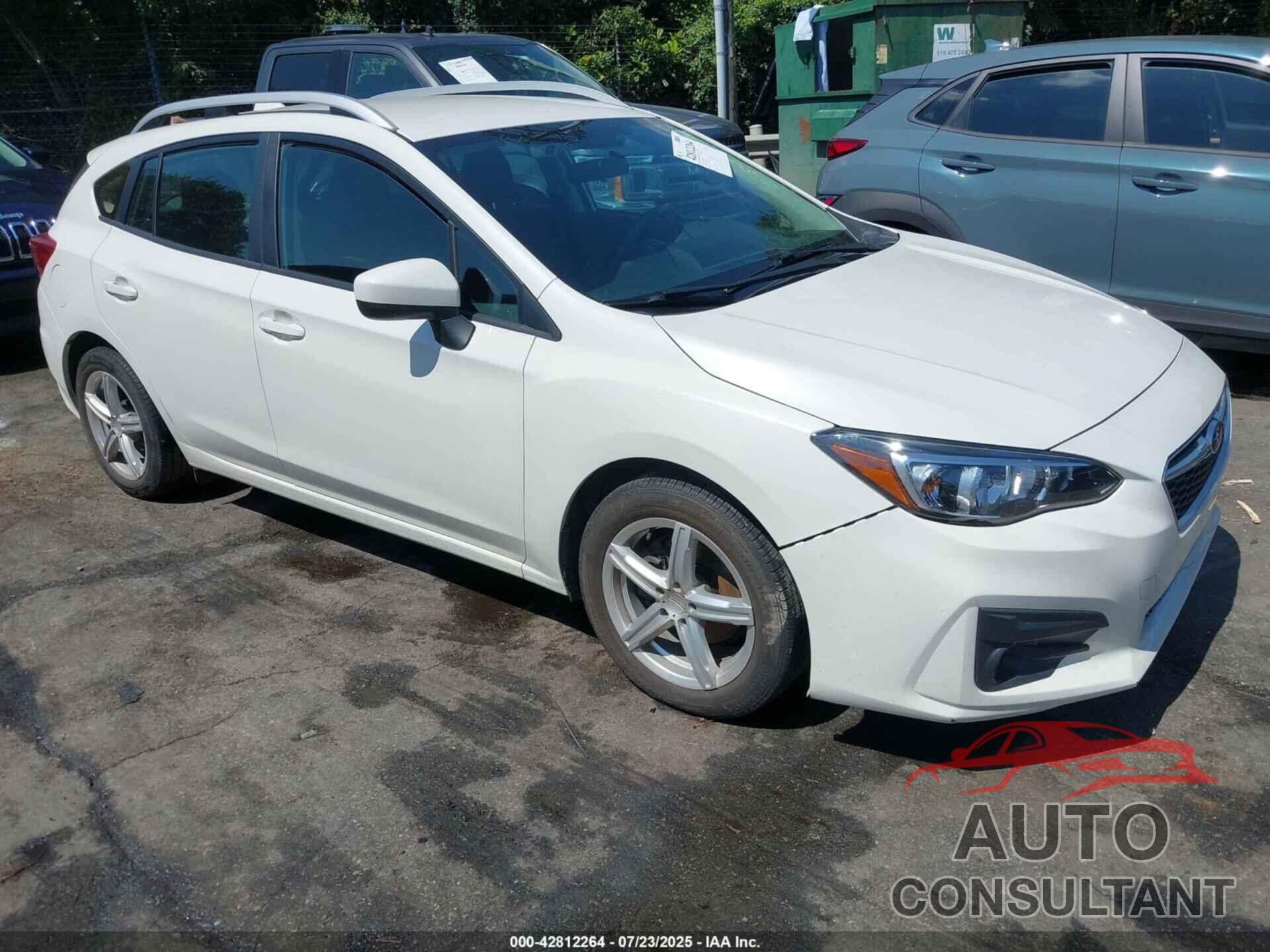 SUBARU IMPREZA 2018 - 4S3GTAD65J3728925