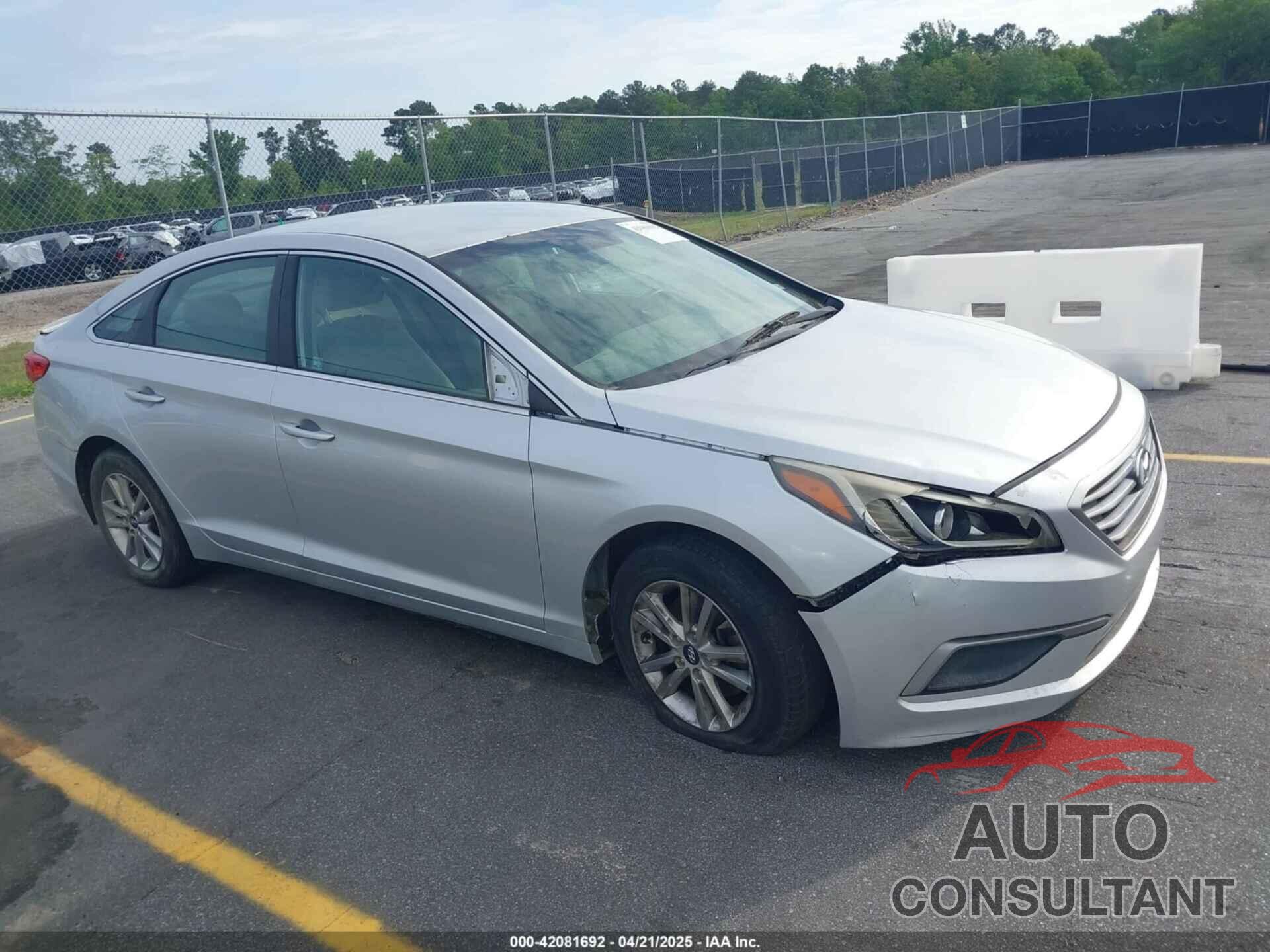 HYUNDAI SONATA 2016 - 5NPE24AF9GH355823