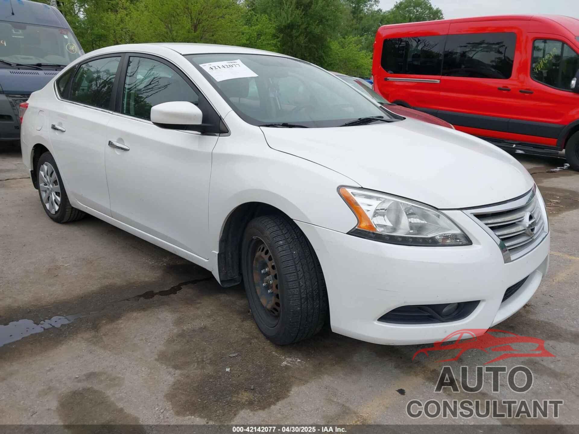 NISSAN SENTRA 2014 - 3N1AB7AP5EL665265