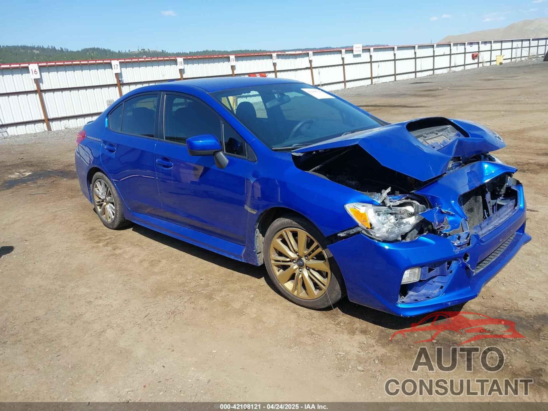 SUBARU WRX 2016 - JF1VA1B68G9803936