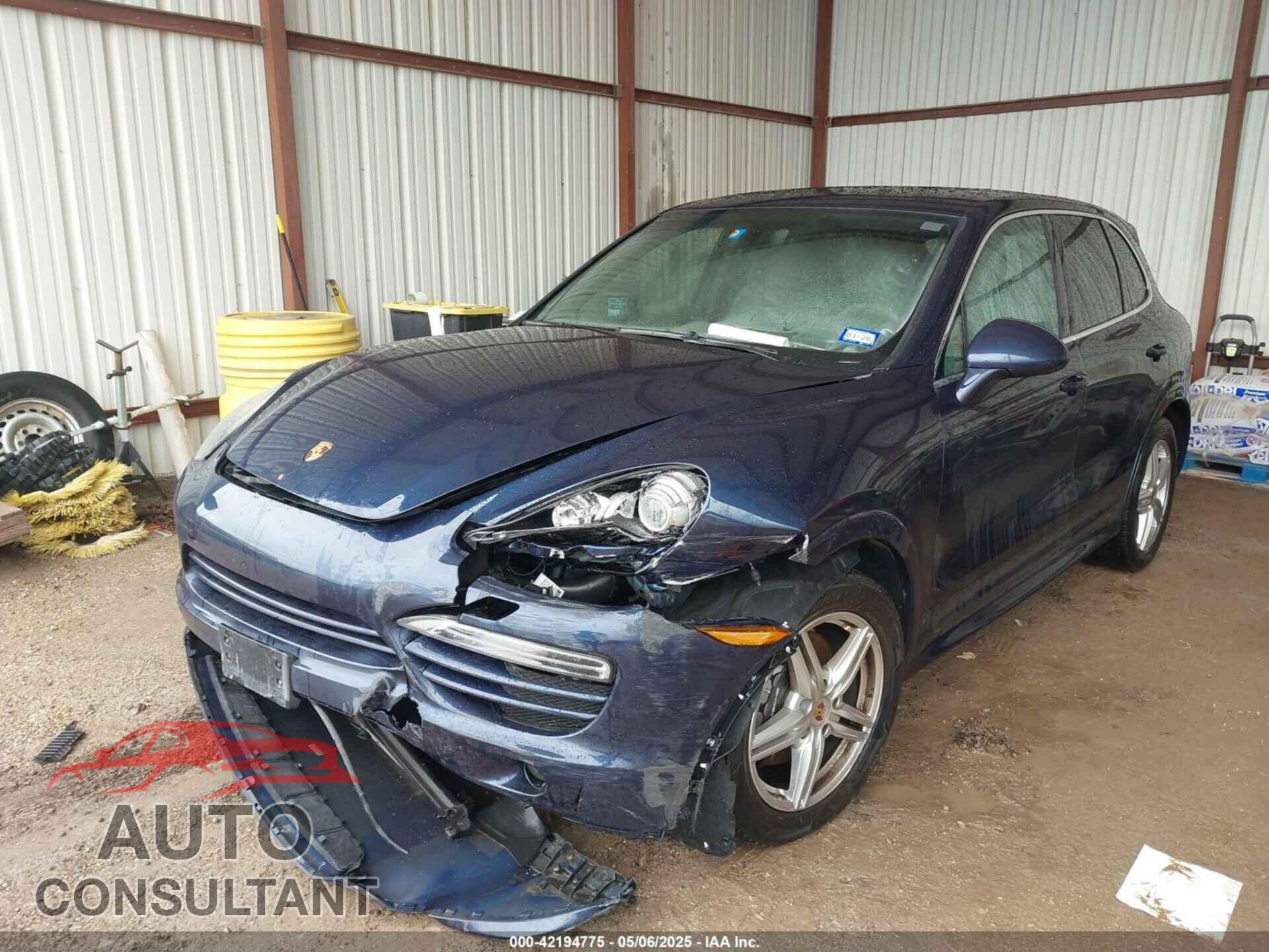 PORSCHE CAYENNE 2013 - WP1AA2A27DLA12131