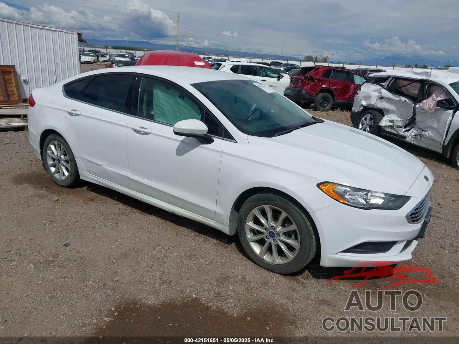 FORD FUSION 2017 - 3FA6P0H77HR112562
