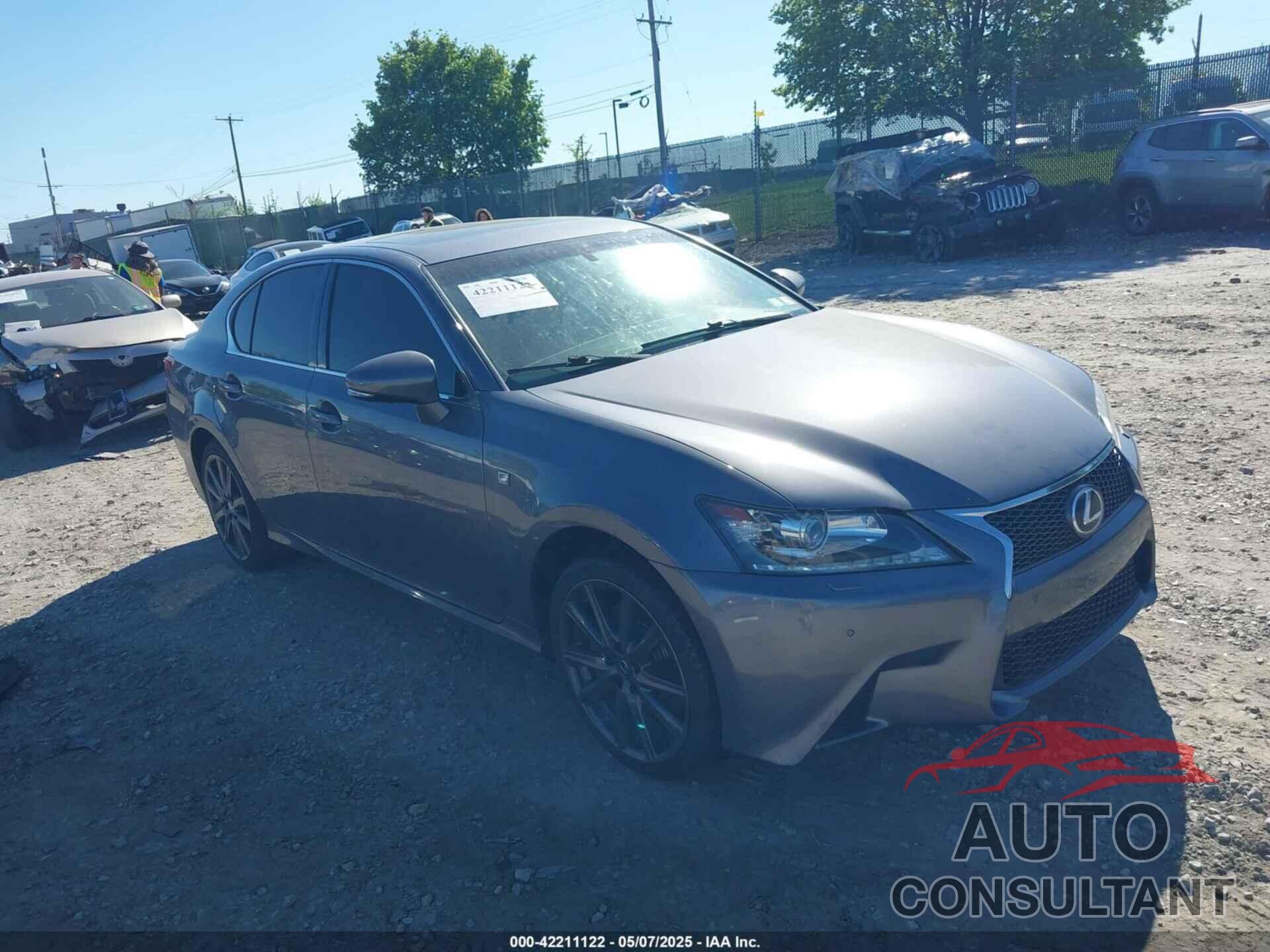 LEXUS GS 350 2015 - JTHCE1BL0FA004255