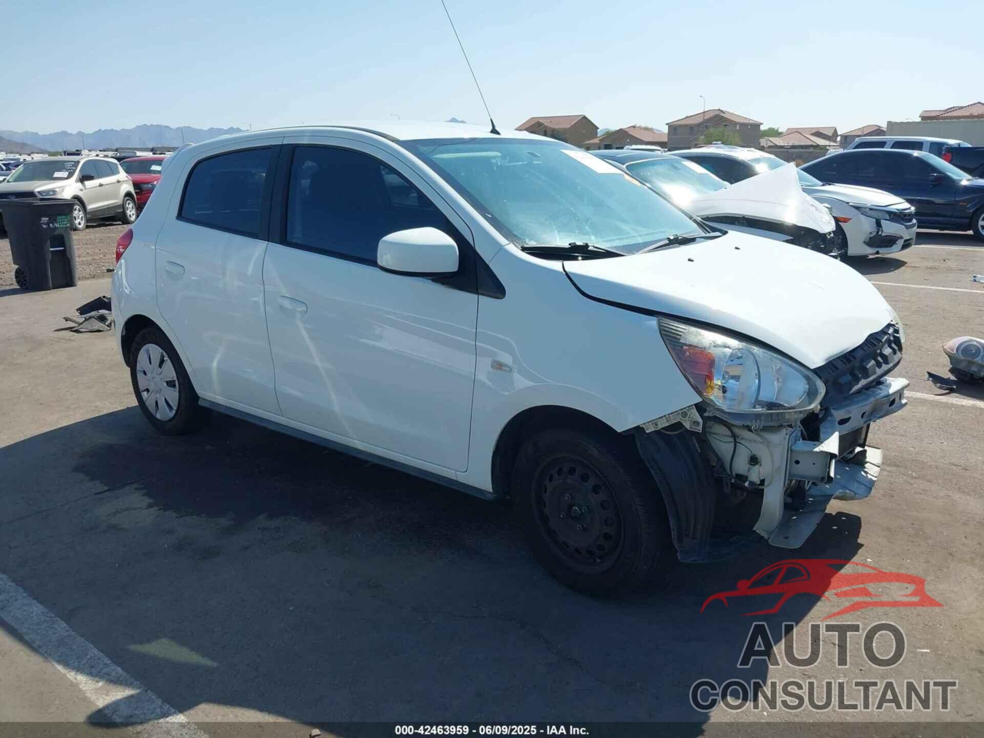 MITSUBISHI MIRAGE 2014 - ML32A3HJ8EH009688