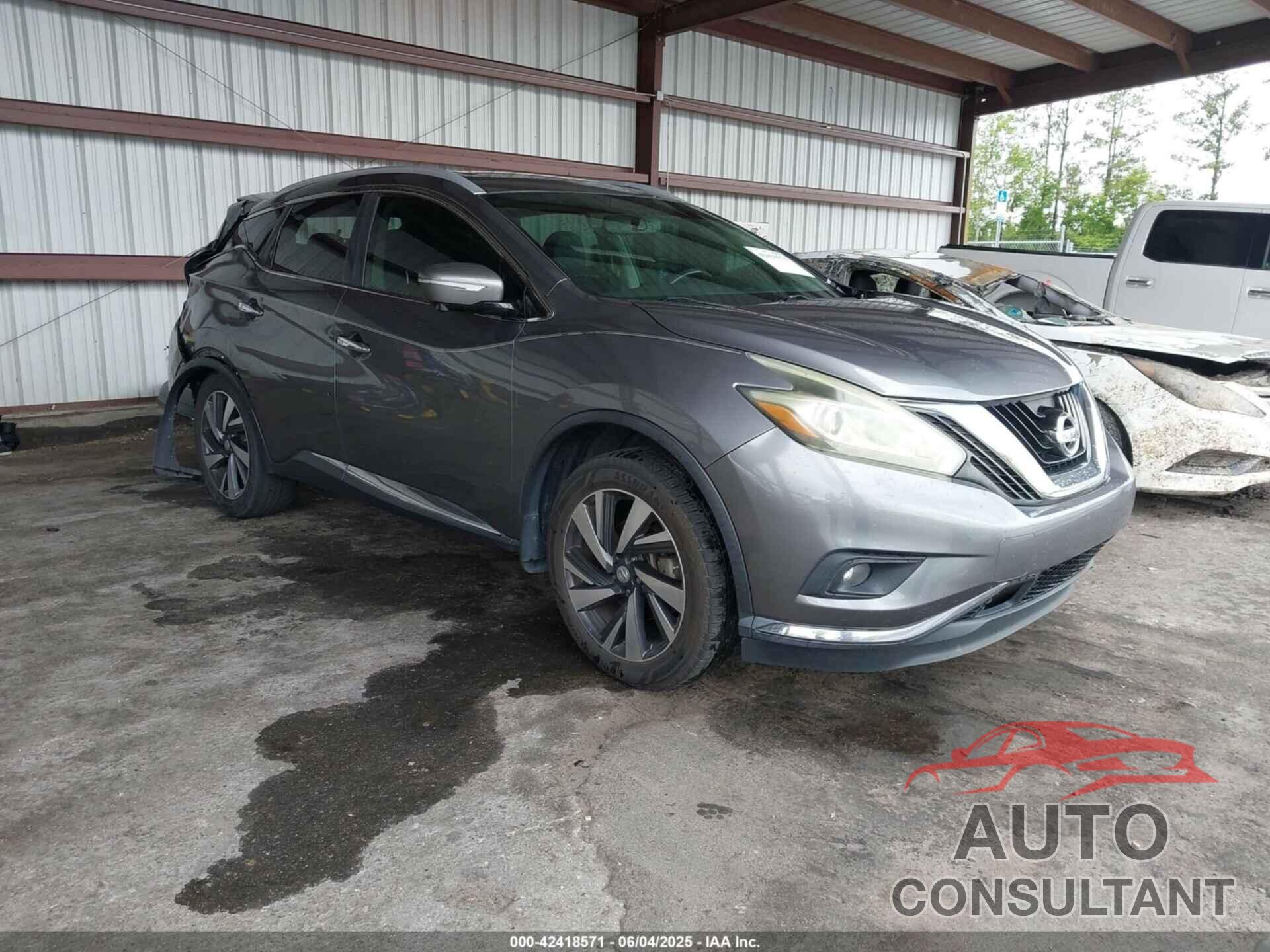 NISSAN MURANO 2015 - 5N1AZ2MG8FN279038