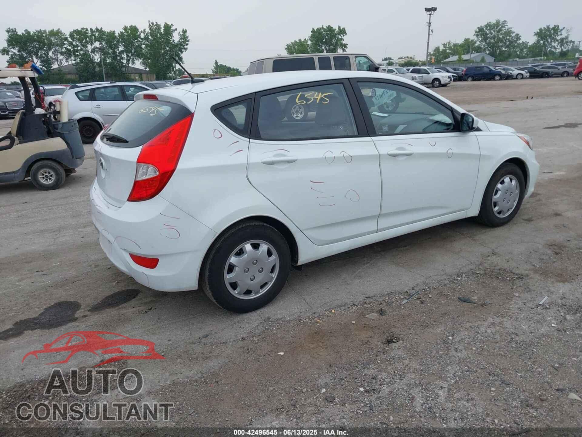 HYUNDAI ACCENT 2017 - KMHCT5AEXHU307008
