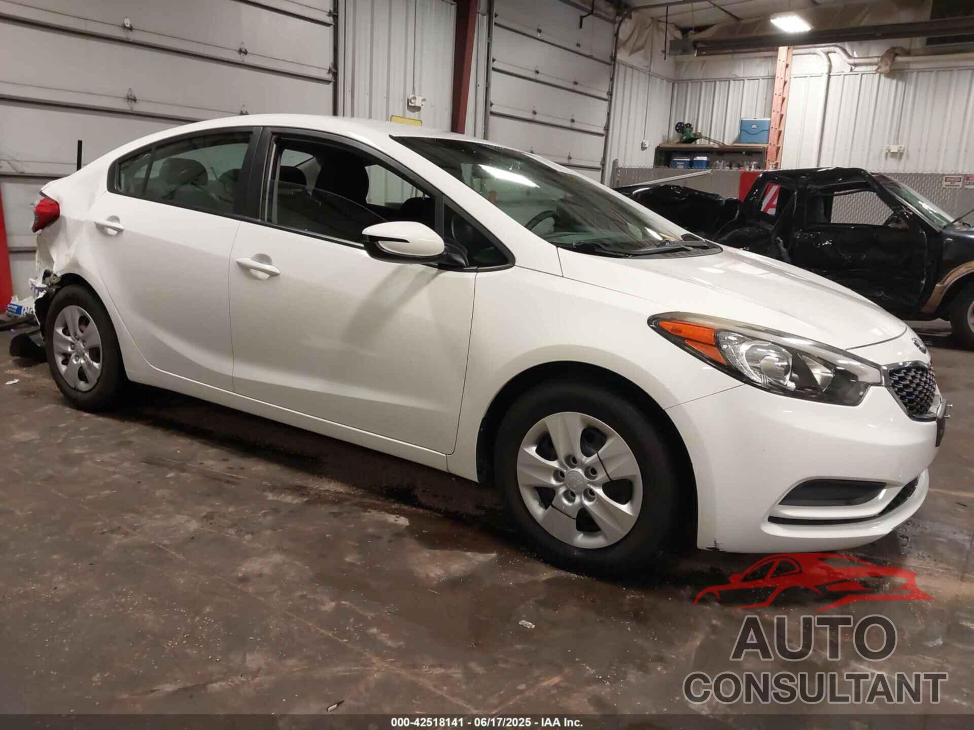 KIA FORTE 2016 - KNAFK4A64G5469262