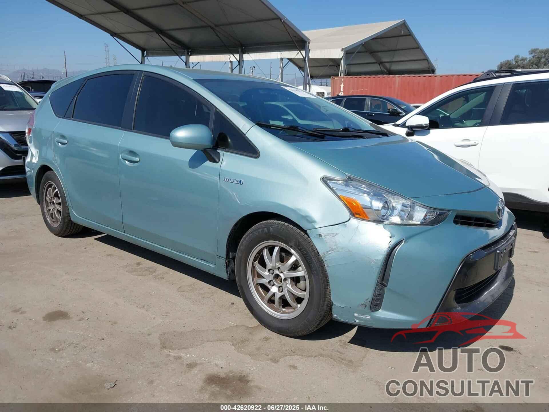 TOYOTA PRIUS V 2015 - JTDZN3EU9FJ032759