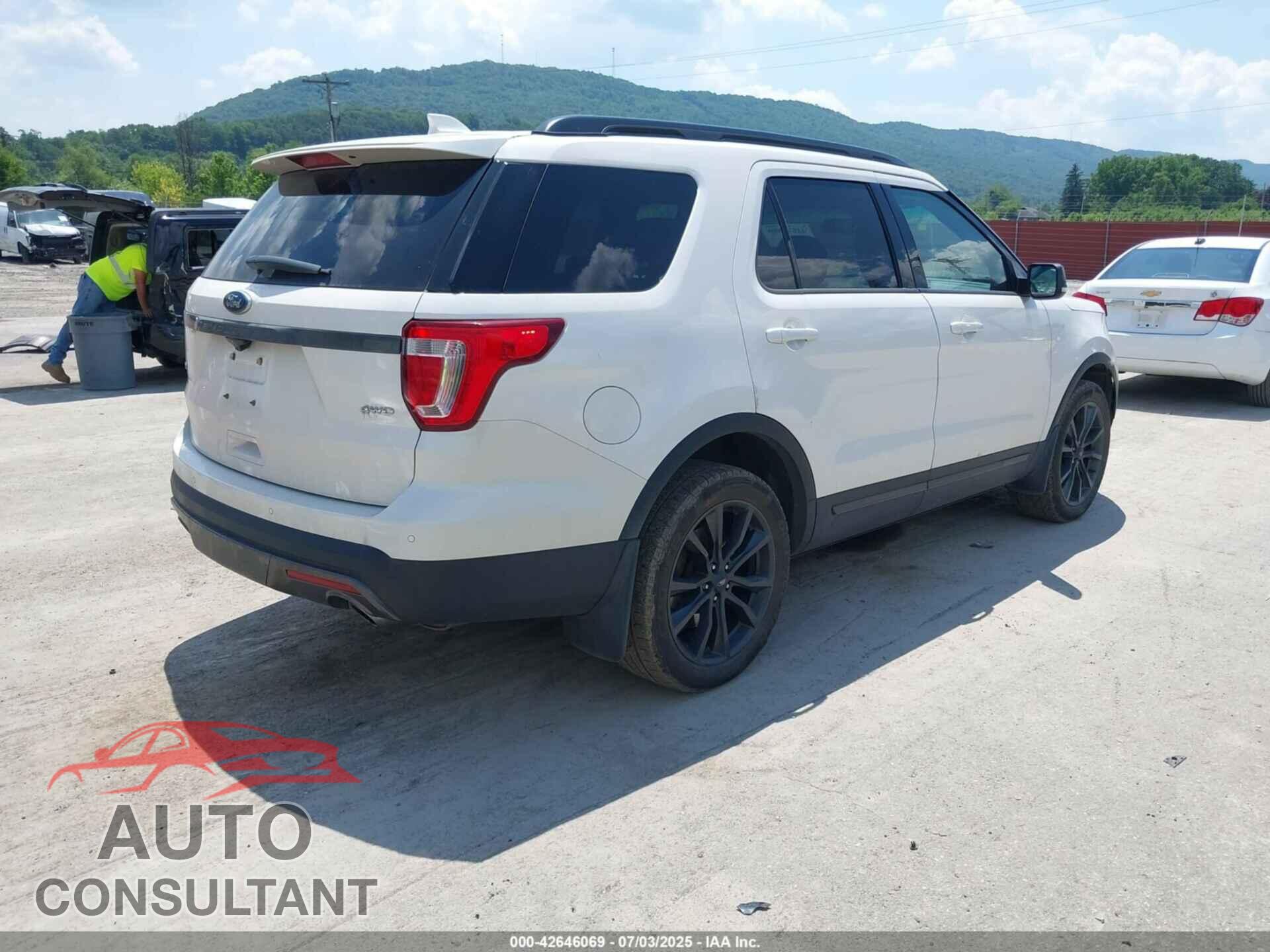 FORD EXPLORER 2017 - 1FM5K8D87HGA53467