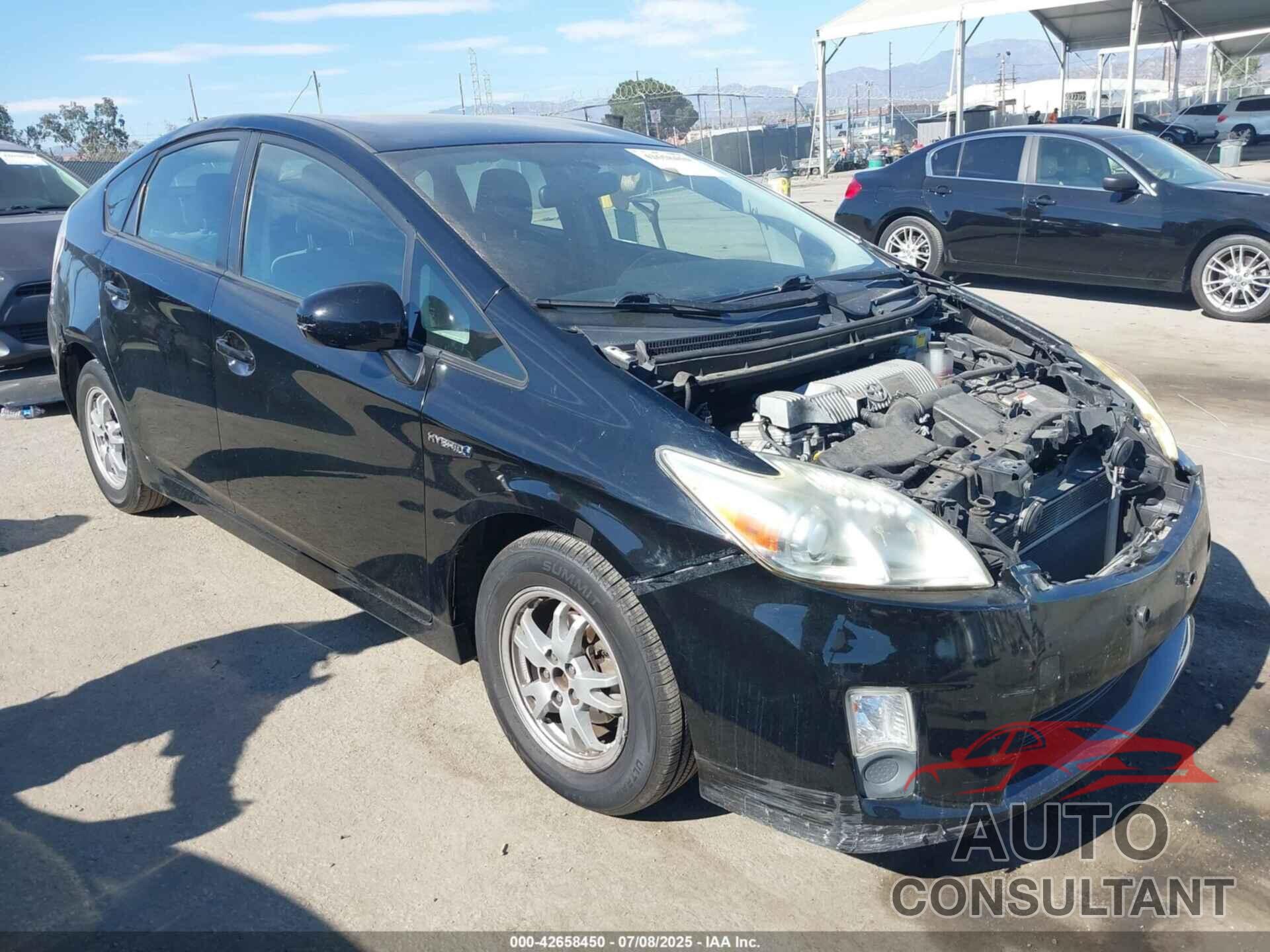 TOYOTA PRIUS 2010 - JTDKN3DU9A0205312