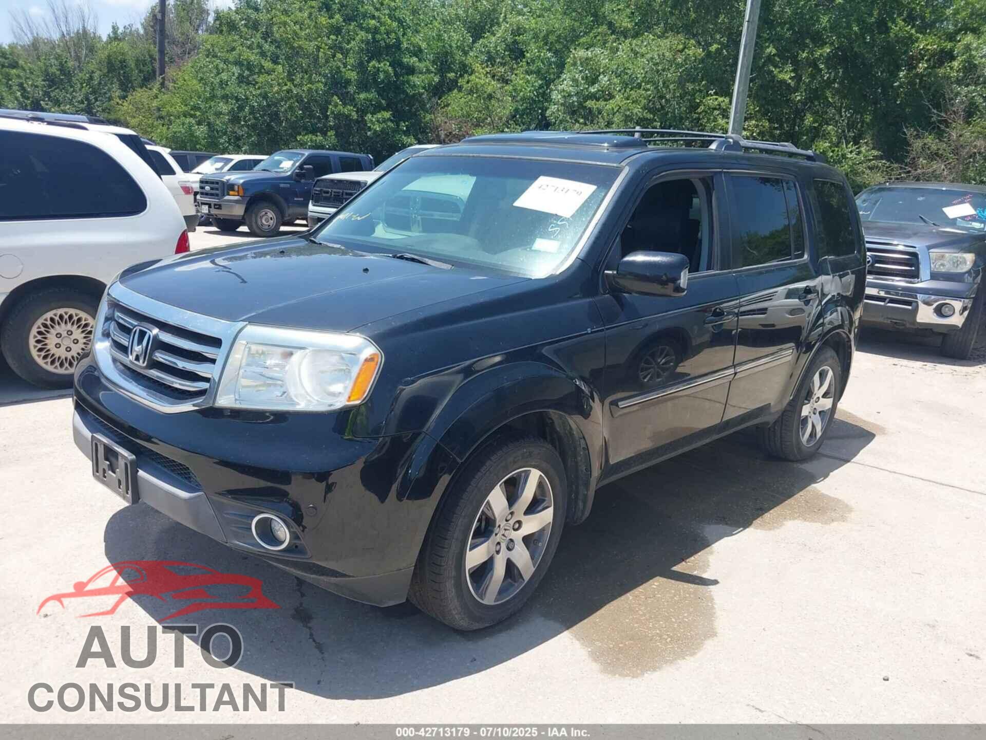 HONDA PILOT 2013 - 5FNYF3H90DB031763