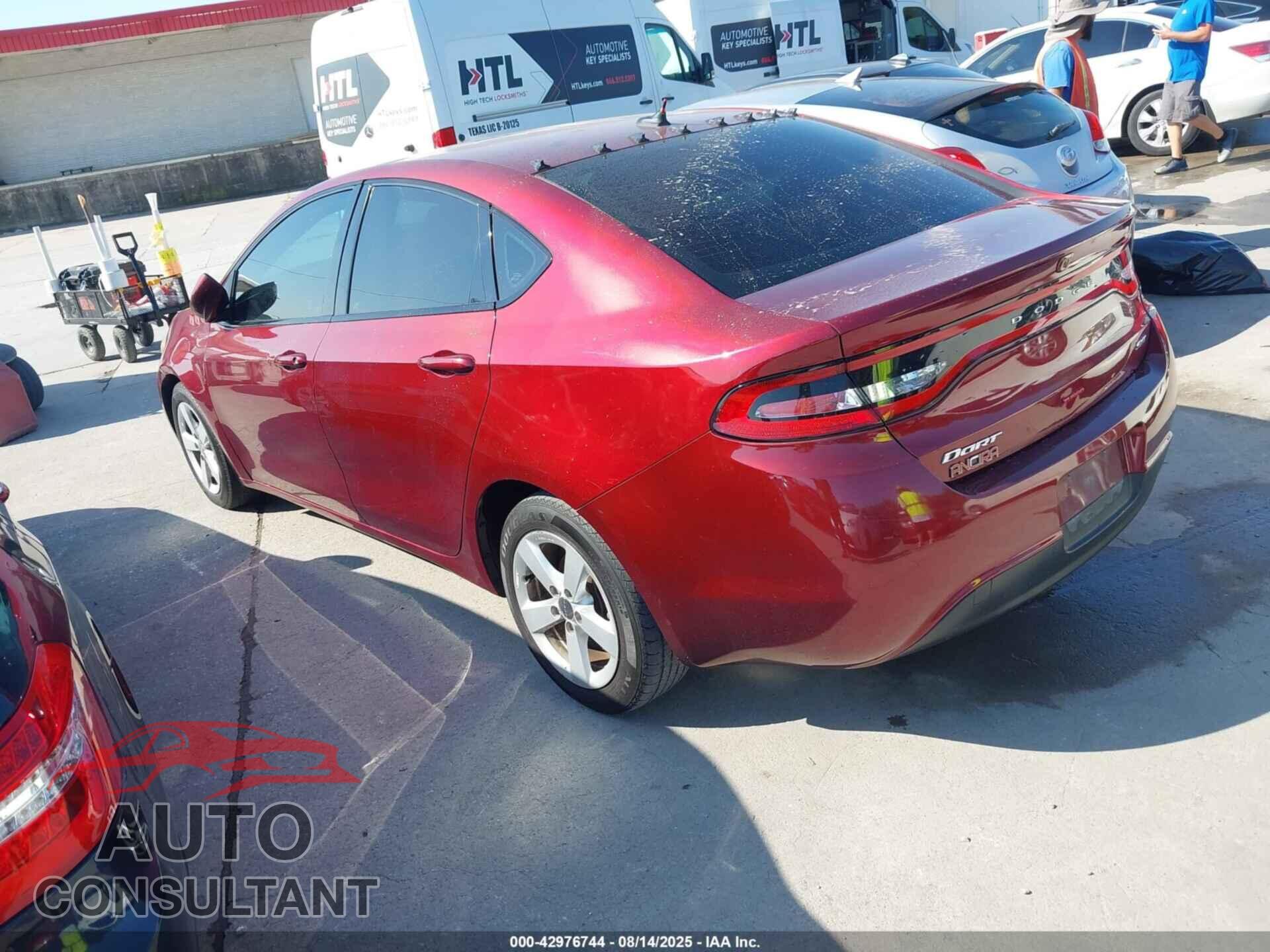 DODGE DART 2015 - 1C3CDFBBXFD315770