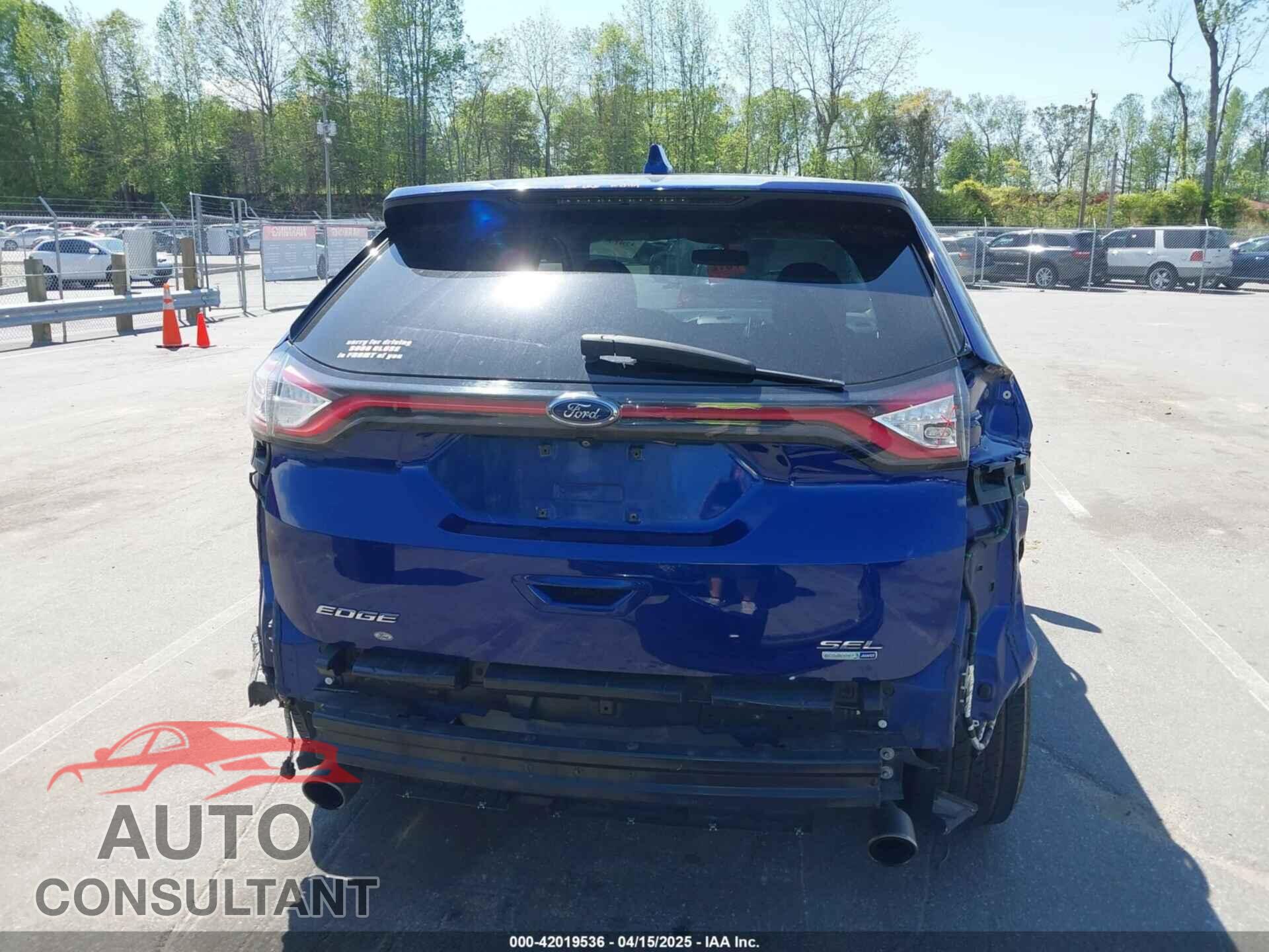 FORD EDGE 2015 - 2FMTK4J96FBB71480