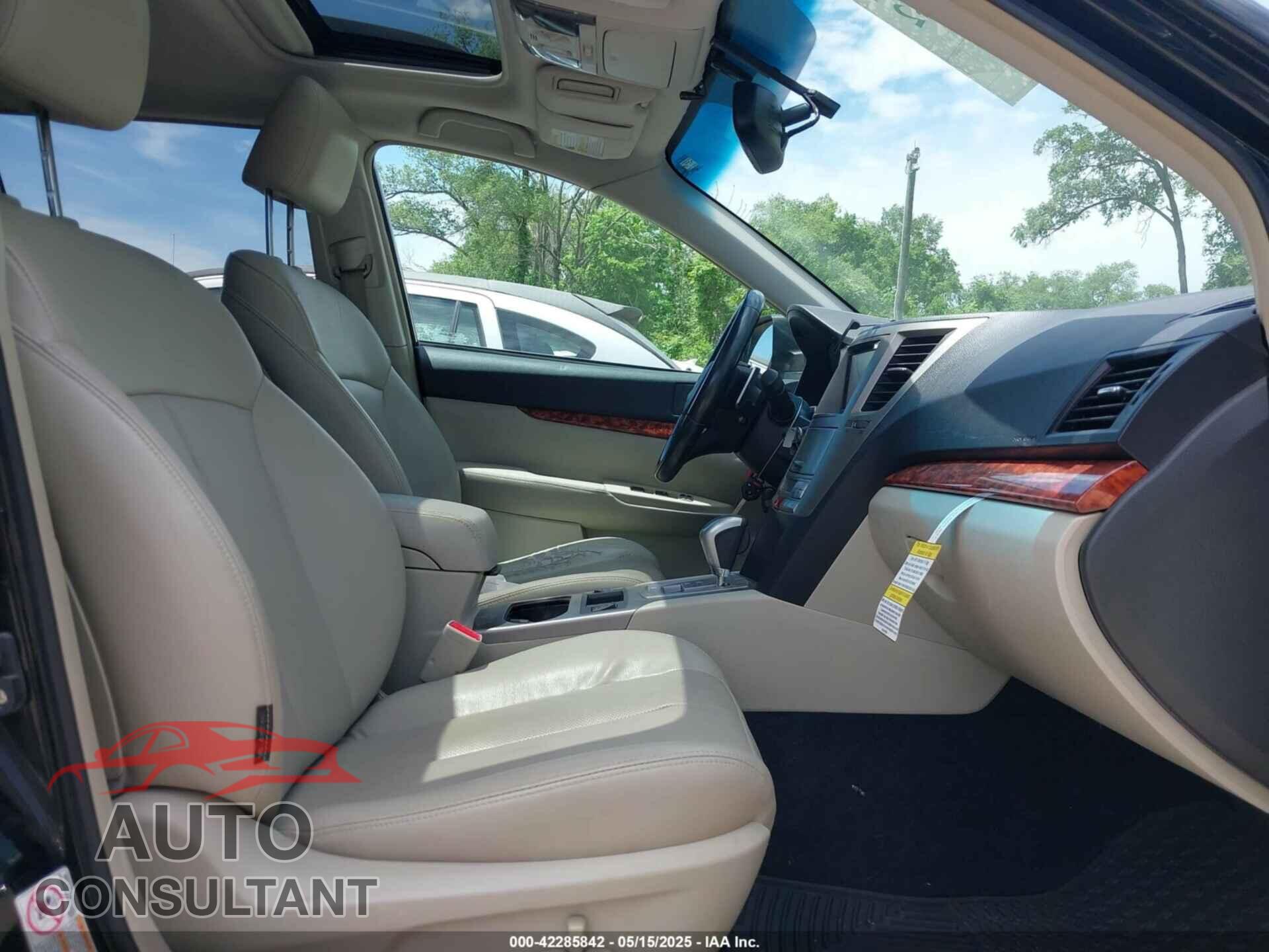 SUBARU OUTBACK 2011 - 4S4BRCKC9B3315612