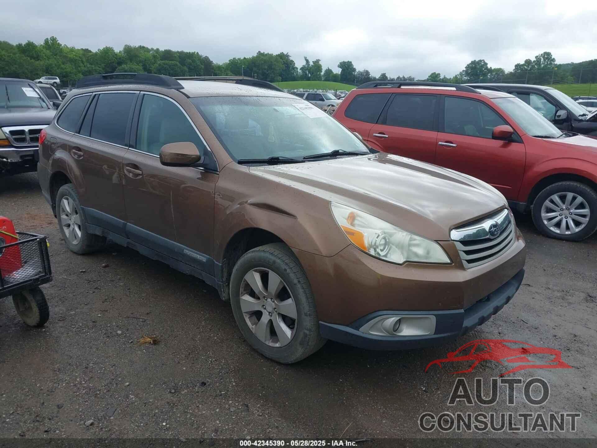 SUBARU OUTBACK 2012 - 4S4BRCAC1C1249197