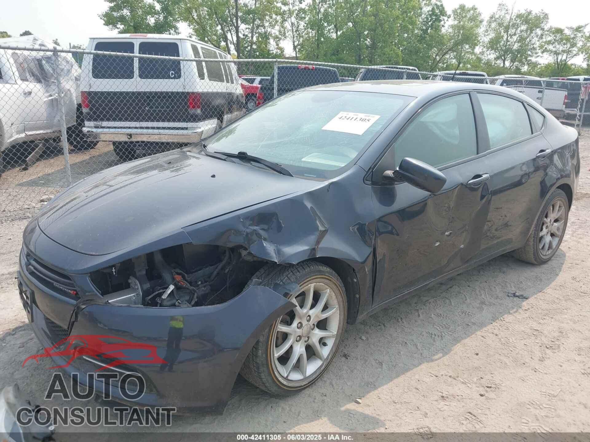 DODGE DART 2013 - 1C3CDFBA2DD267945