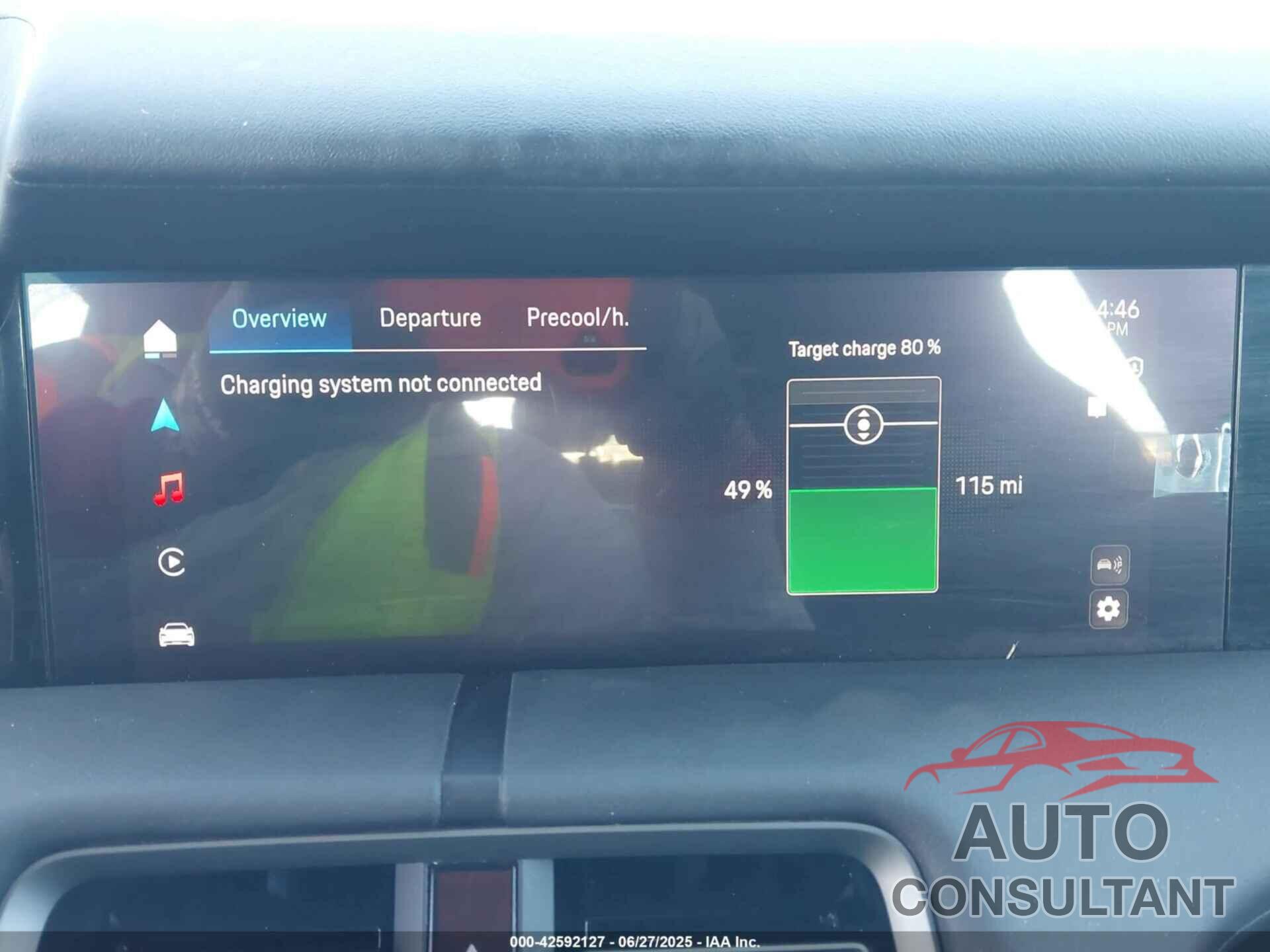 PORSCHE TAYCAN 2025 - WP0AA2Y18SSA10392