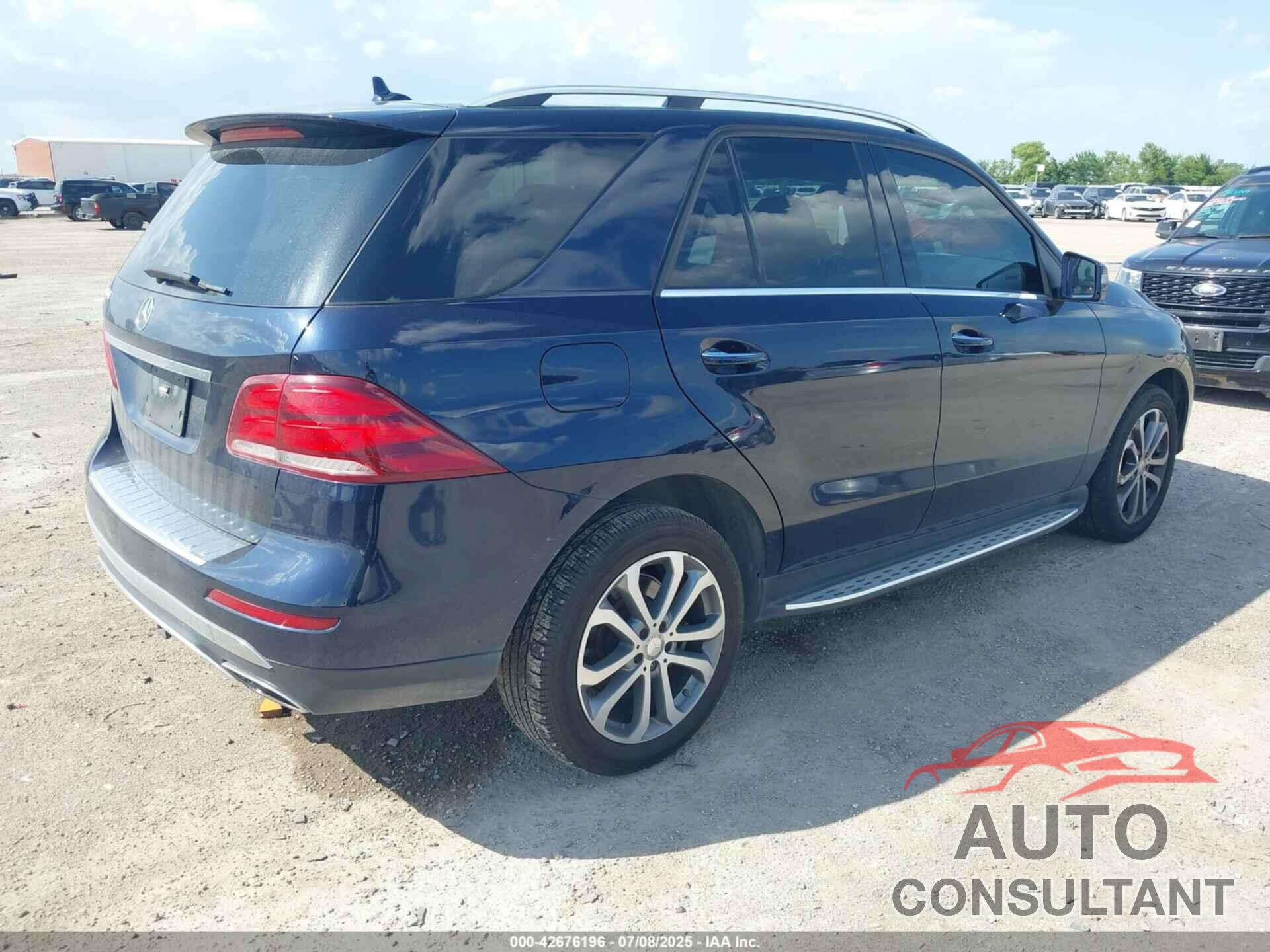 MERCEDES-BENZ GLE 350 2016 - 4JGDA5JB3GA637301