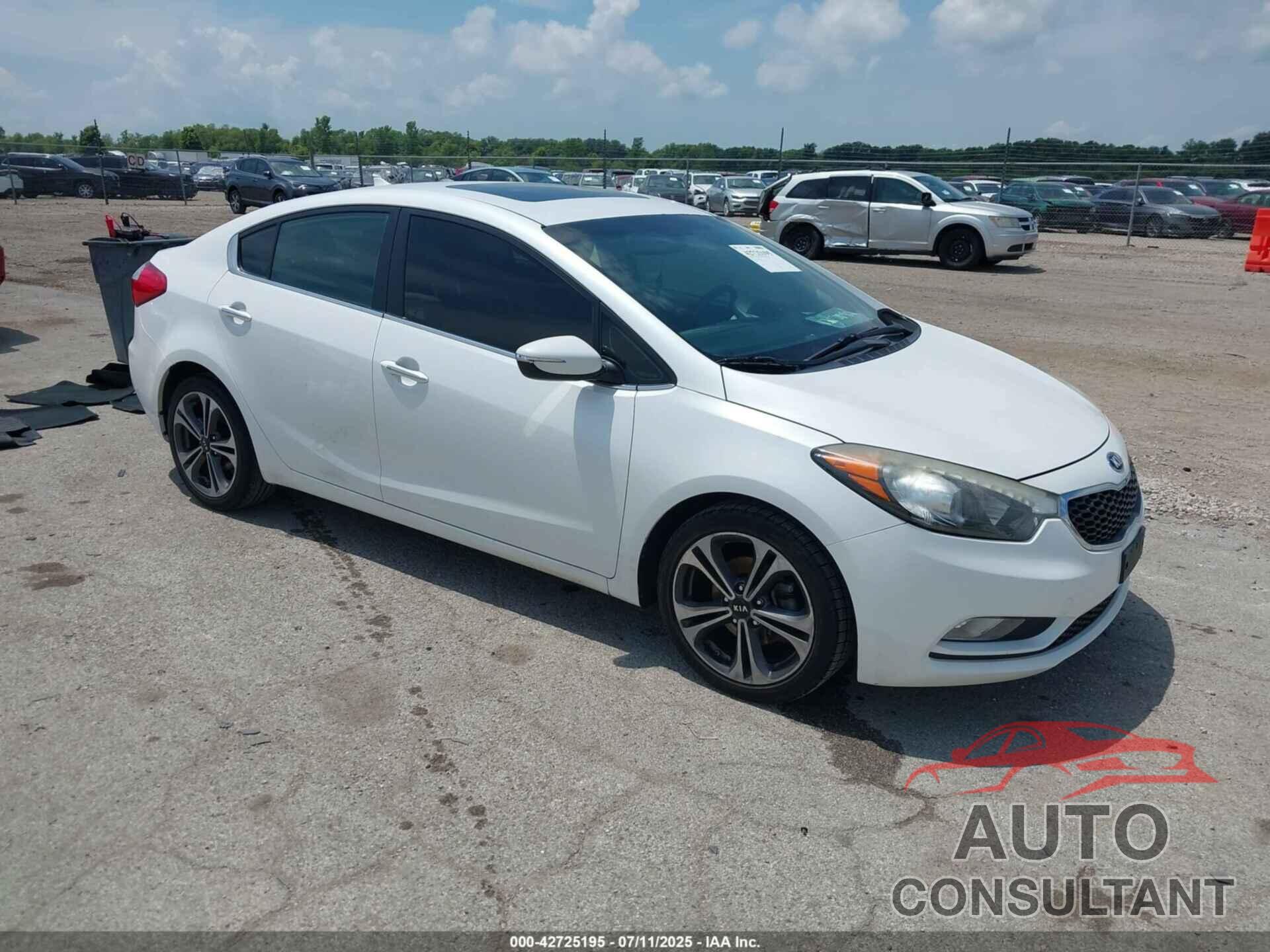 KIA FORTE 2014 - KNAFZ4A81E5088446