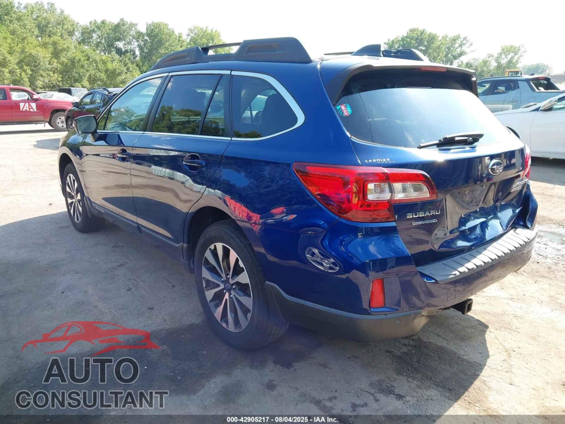 SUBARU OUTBACK 2017 - 4S4BSANC0H3250775