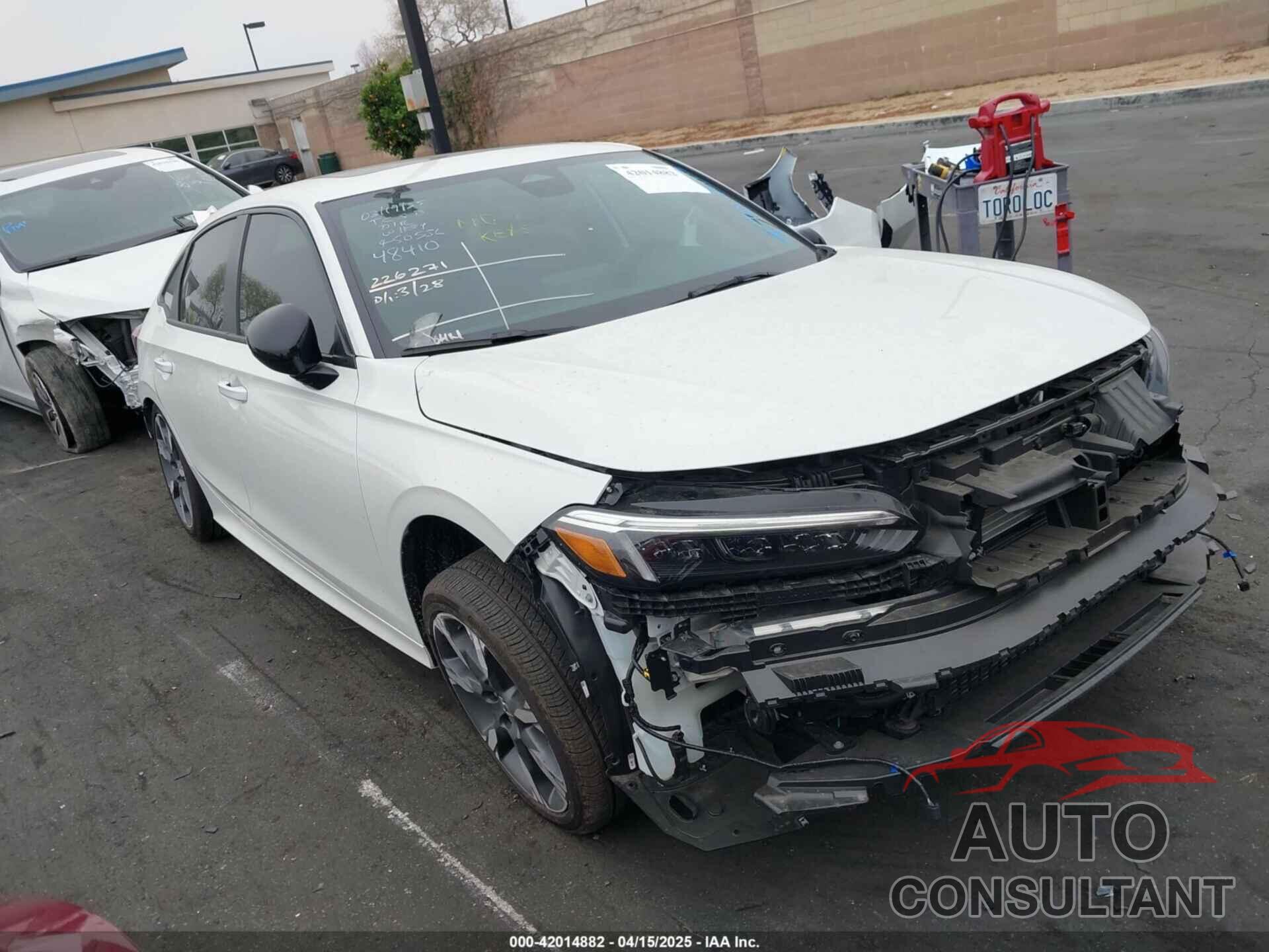 HONDA CIVIC  HYBRID 2025 - 2HGFE4F88SH314155