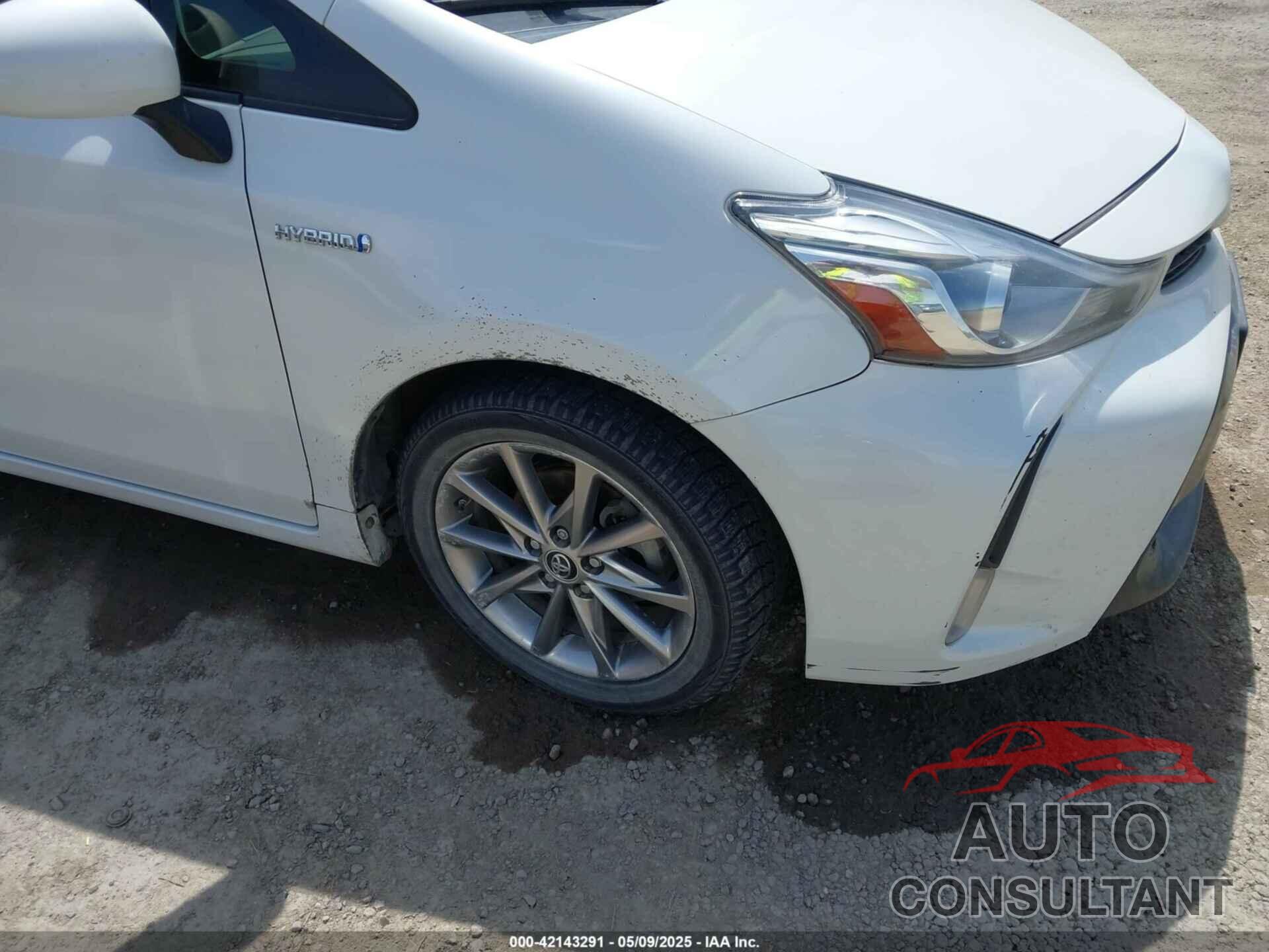 TOYOTA PRIUS V 2016 - JTDZN3EU6GJ047561