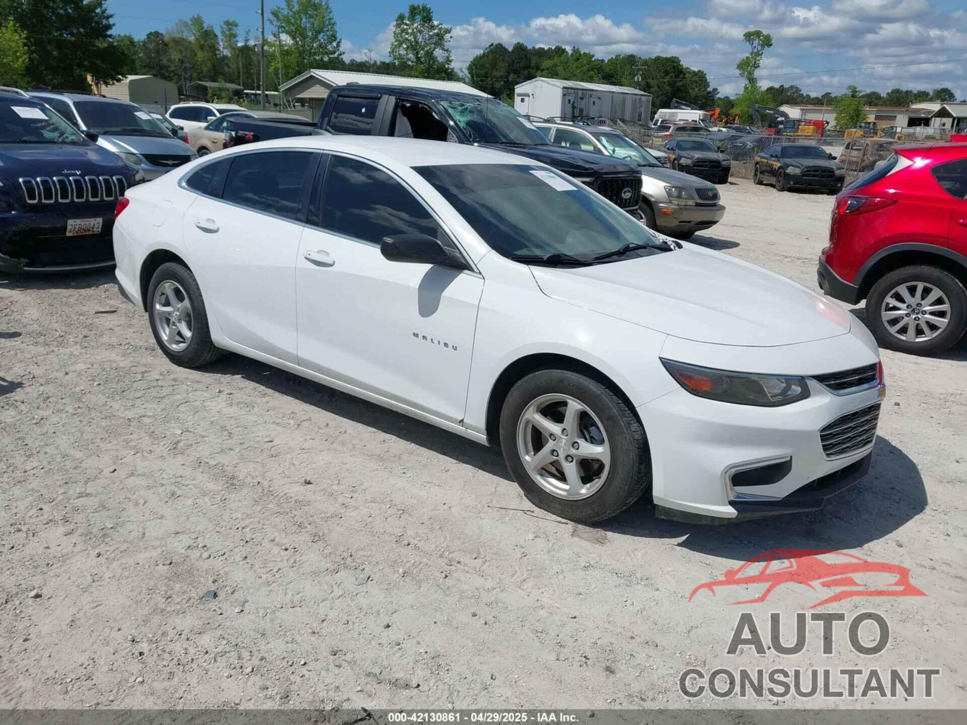 CHEVROLET MALIBU 2017 - 1G1ZB5ST8HF116389