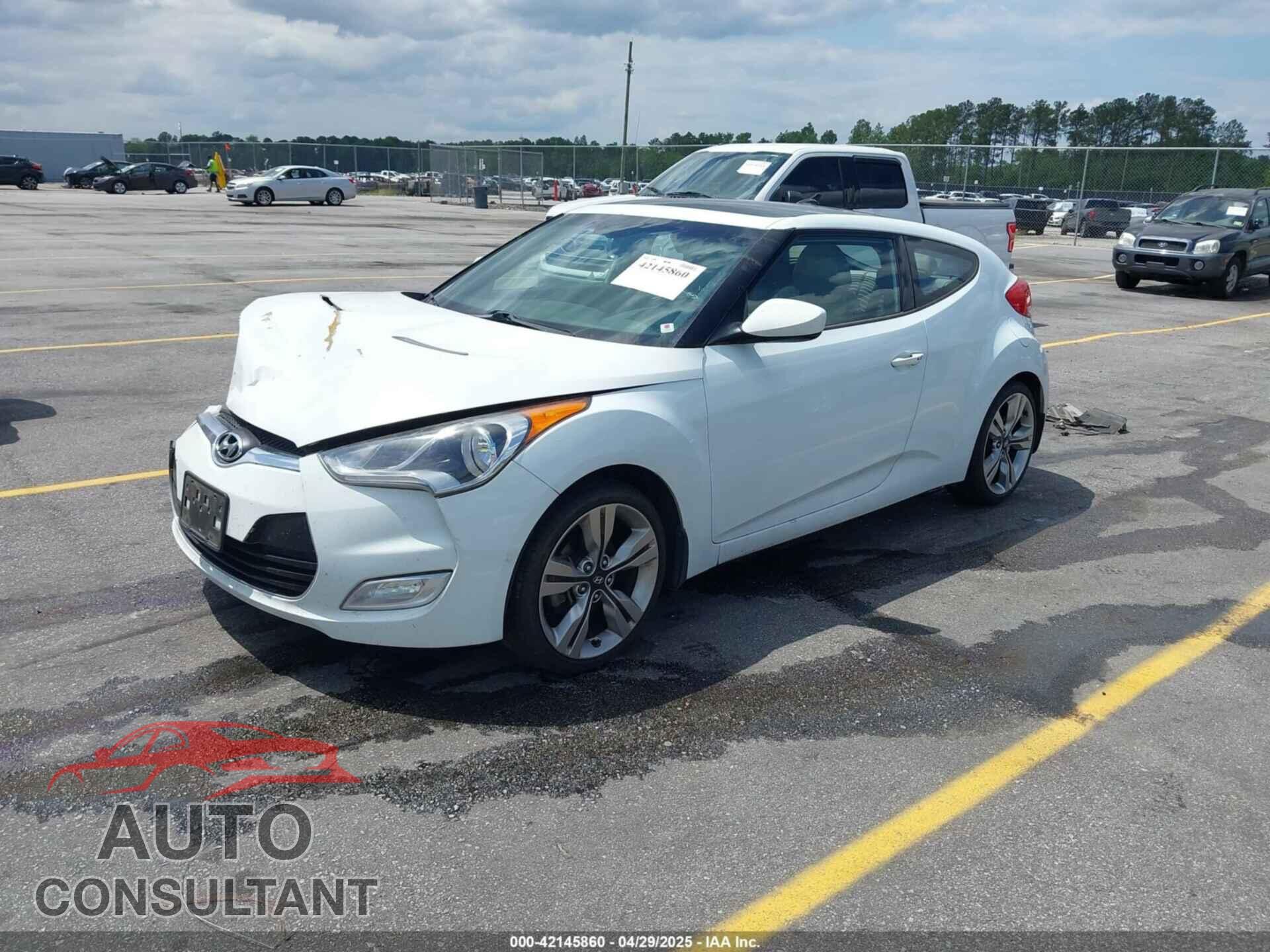 HYUNDAI VELOSTER 2013 - KMHTC6AD2DU088763