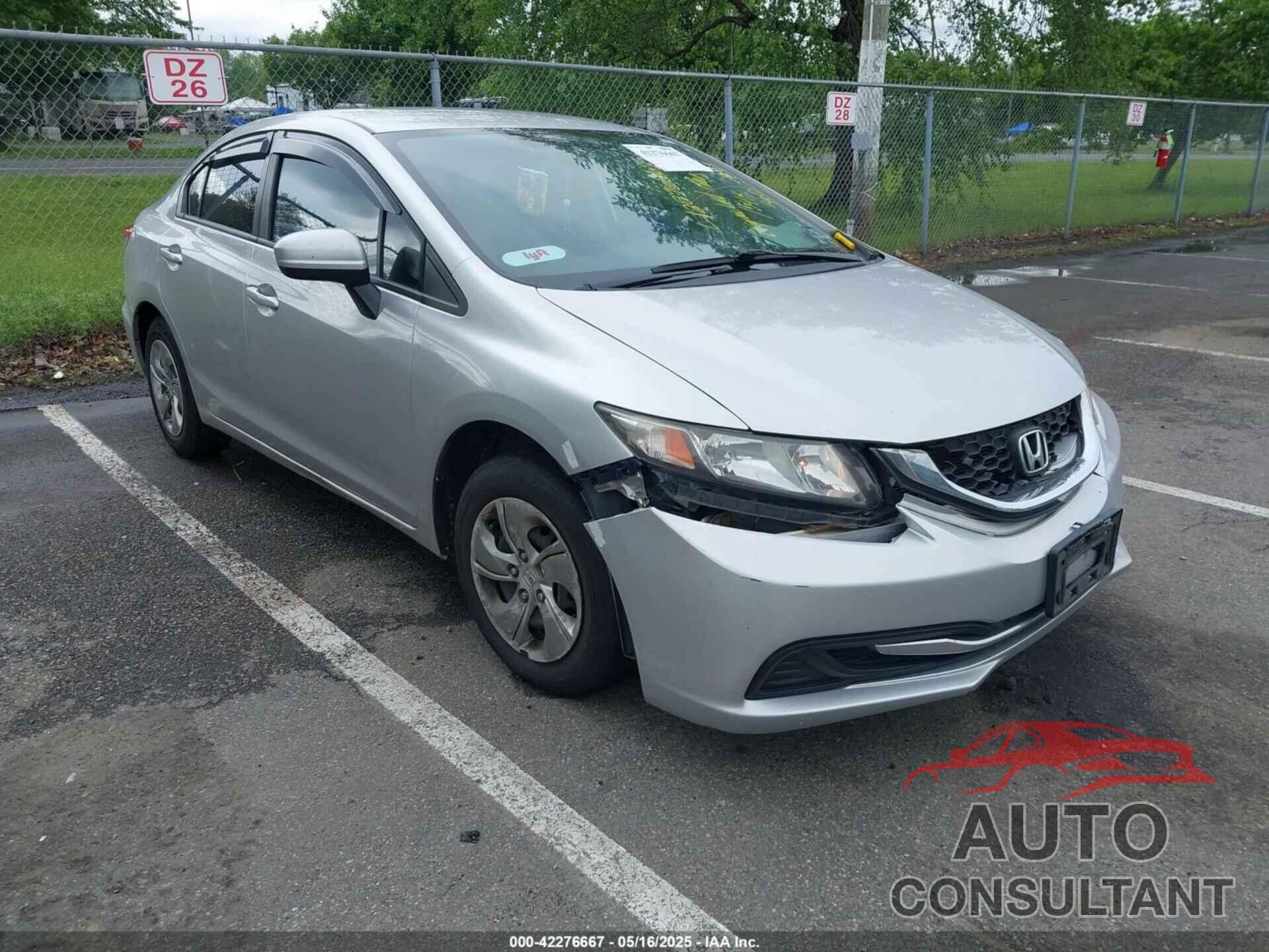HONDA CIVIC 2015 - 19XFB2F52FE278367