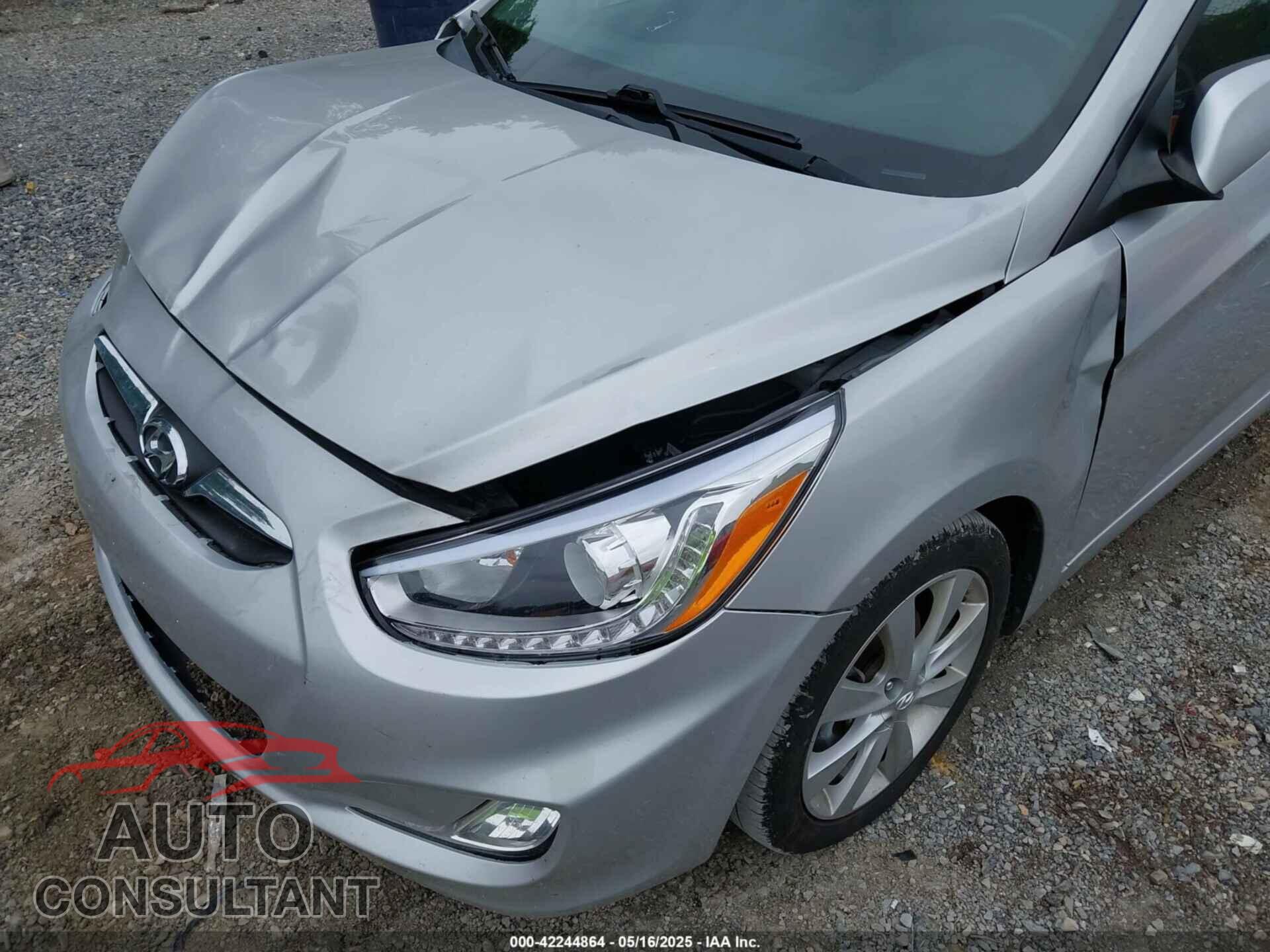 HYUNDAI ACCENT 2014 - KMHCU5AE0EU174235
