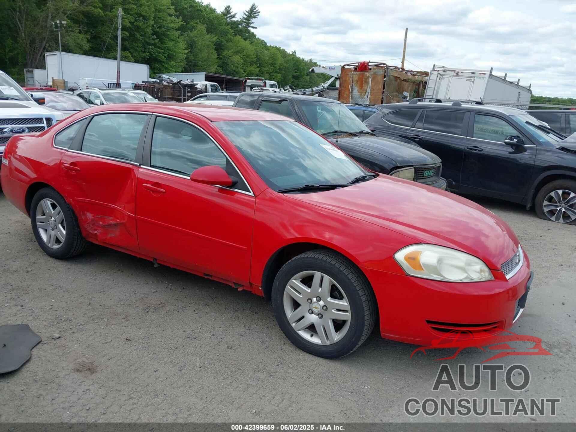 CHEVROLET IMPALA 2012 - 2G1WG5E34C1102912