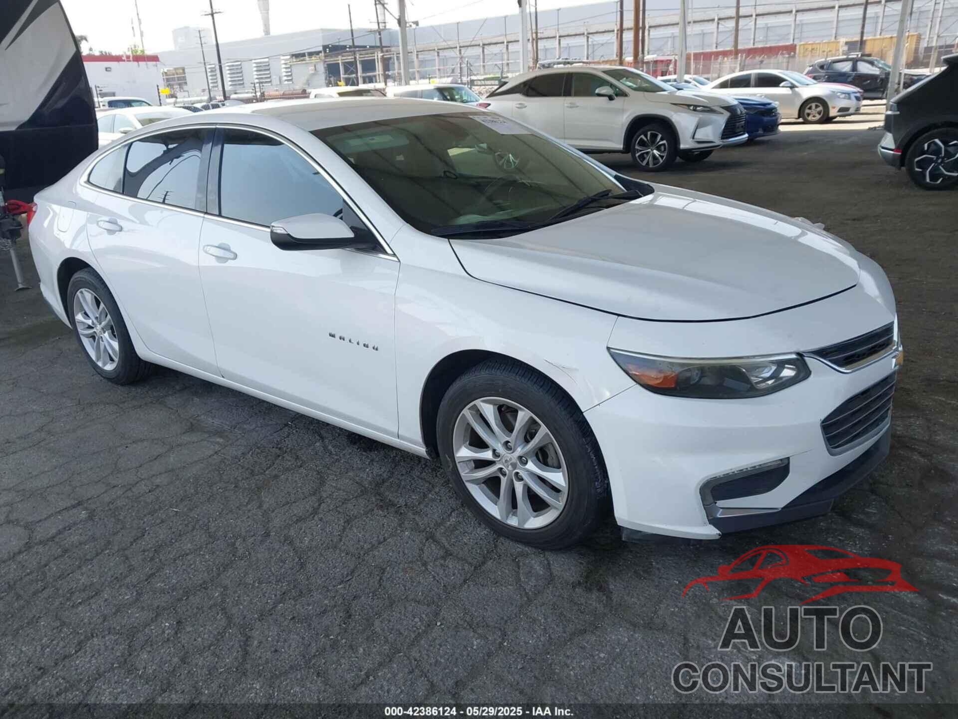 CHEVROLET MALIBU 2017 - 1G1ZE5ST9HF102850