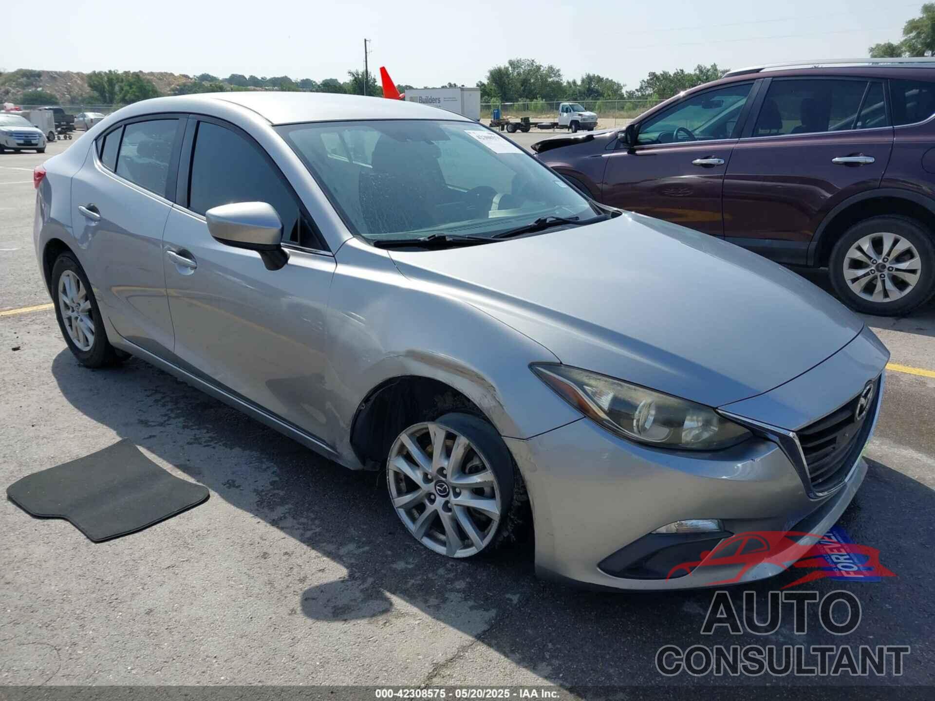 MAZDA MAZDA3 2016 - JM1BM1U78G1319323