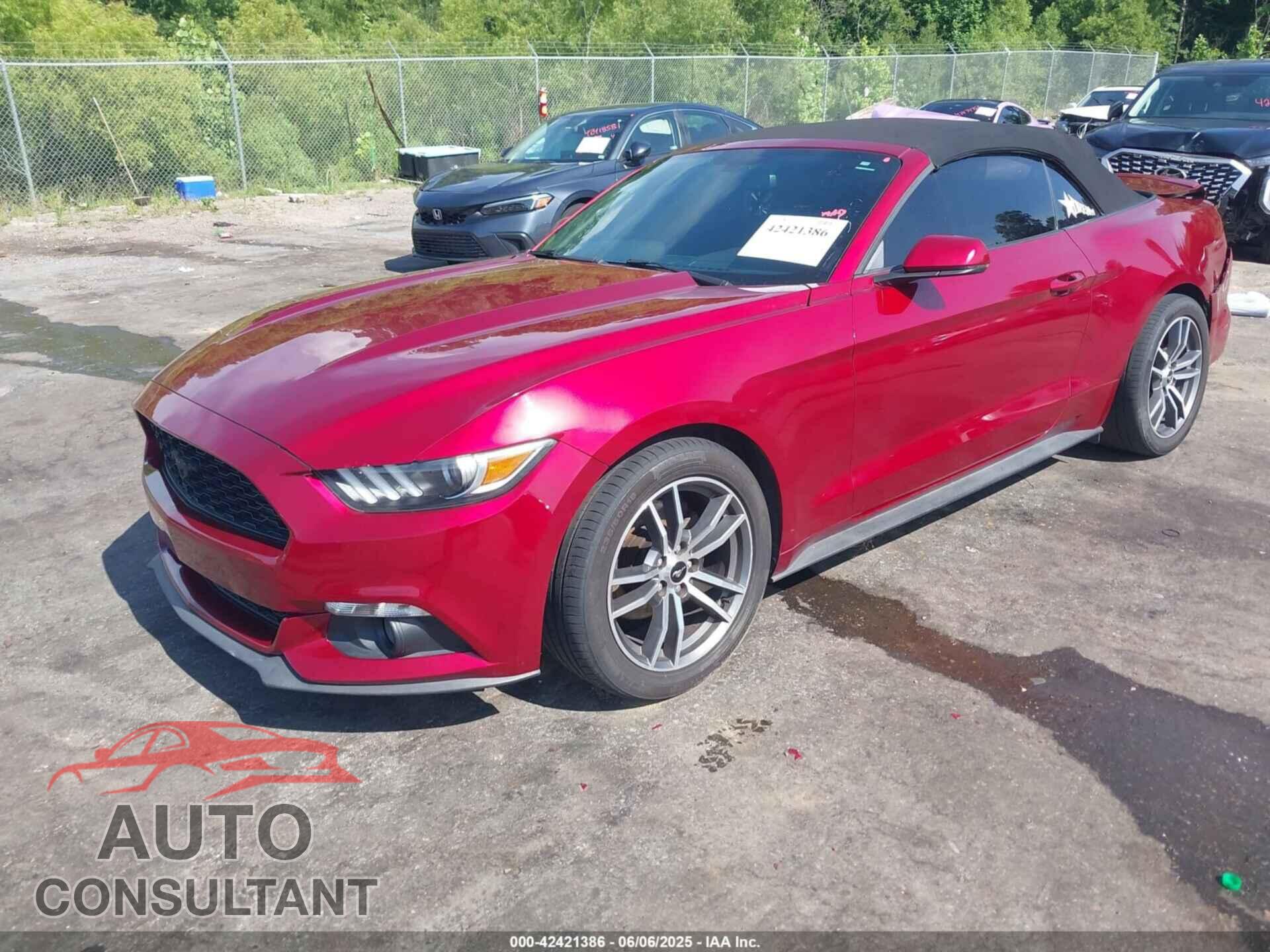 FORD MUSTANG 2015 - 1FATP8UH5F5434908