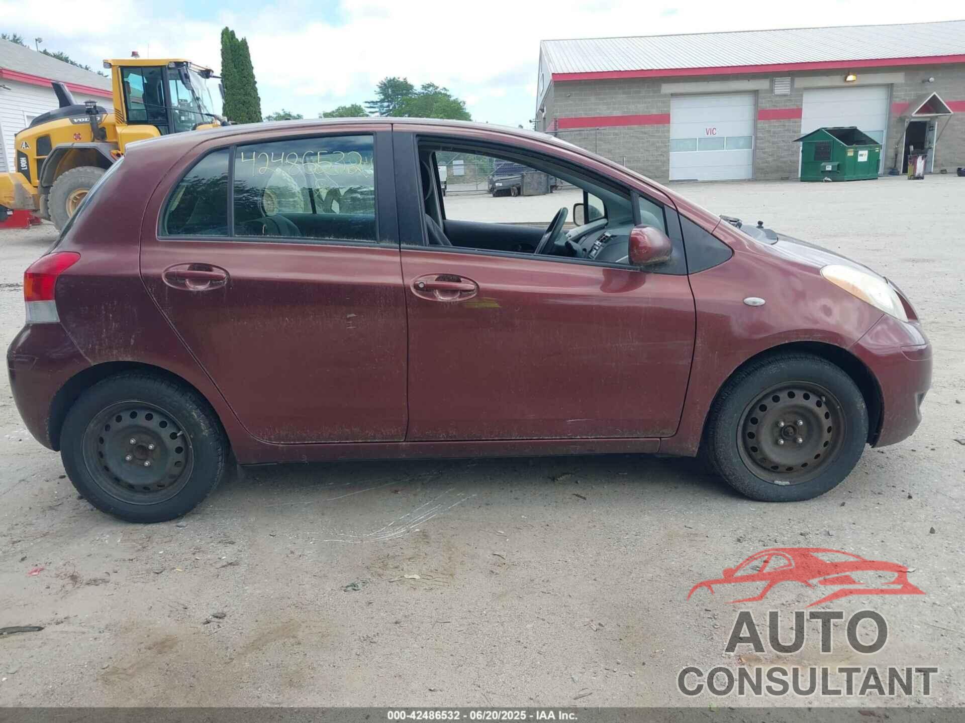 TOYOTA YARIS 2010 - JTDKT4K39A5298602