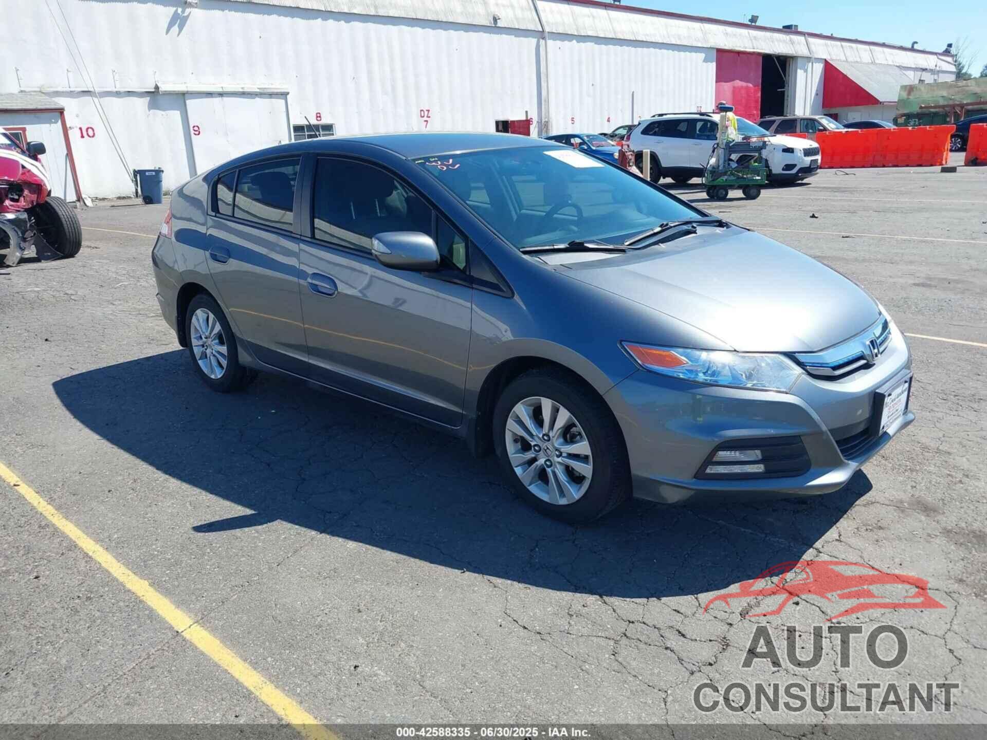 HONDA INSIGHT 2013 - JHMZE2H77DS001855
