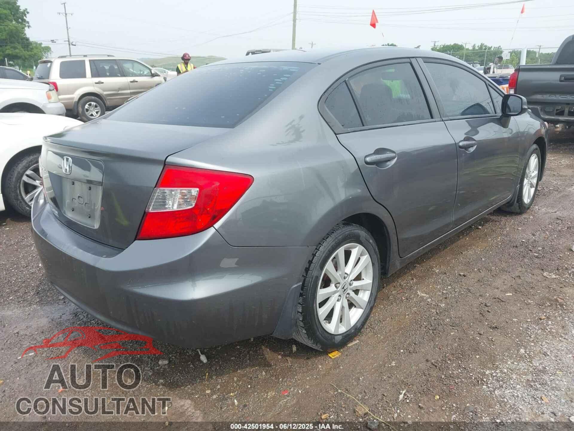 HONDA CIVIC 2012 - 19XFB2F89CE071030