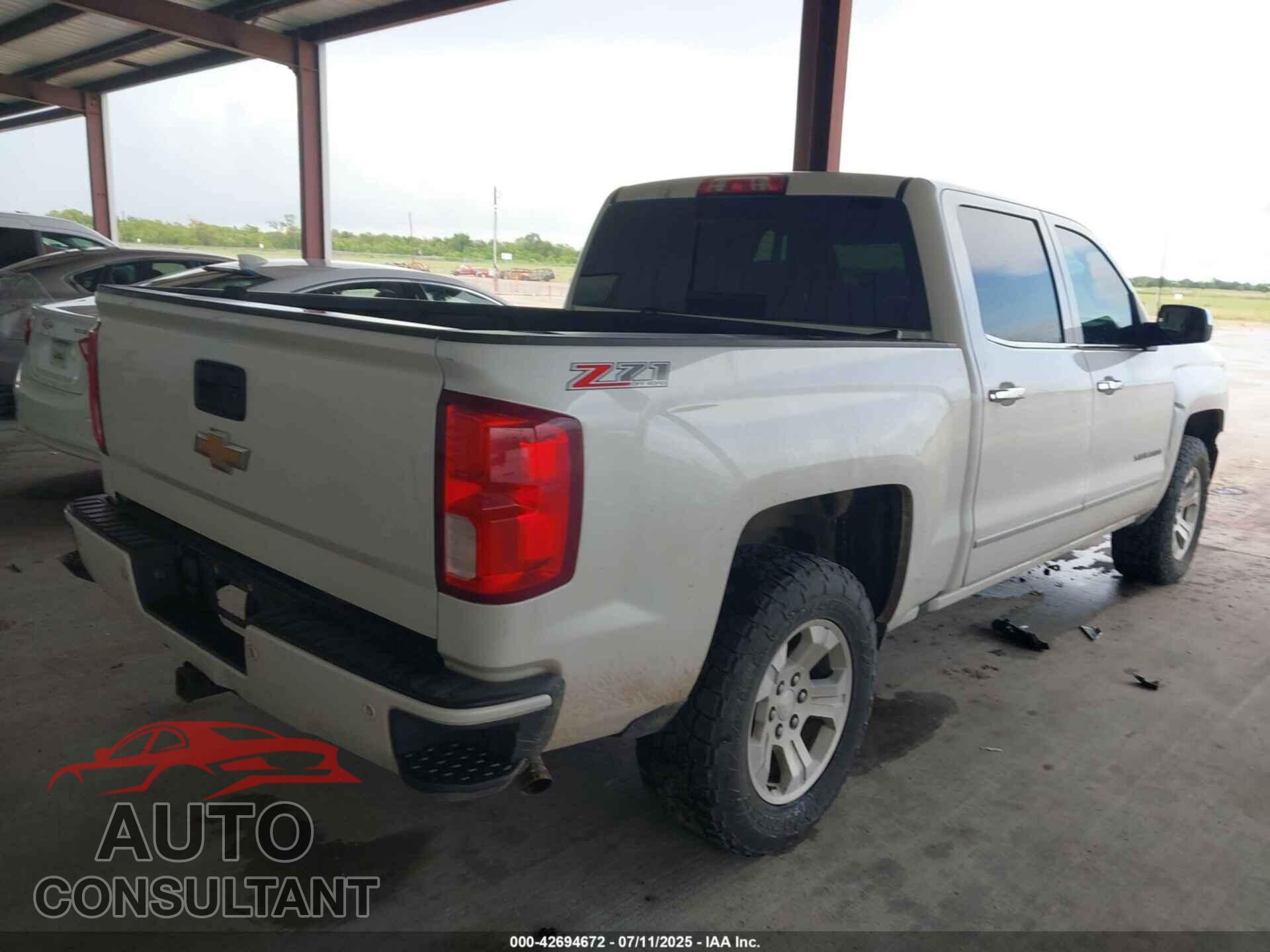 CHEVROLET SILVERADO 1500 2017 - 3GCUKSEC2HG253242