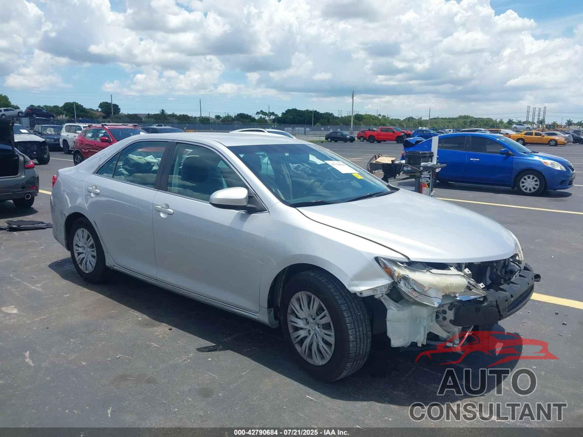 TOYOTA CAMRY 2013 - 4T1BF1FK6DU297582