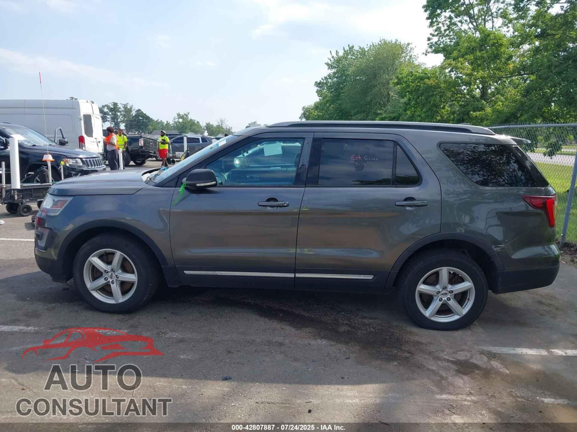 FORD EXPLORER 2017 - 1FM5K8D86HGA66128