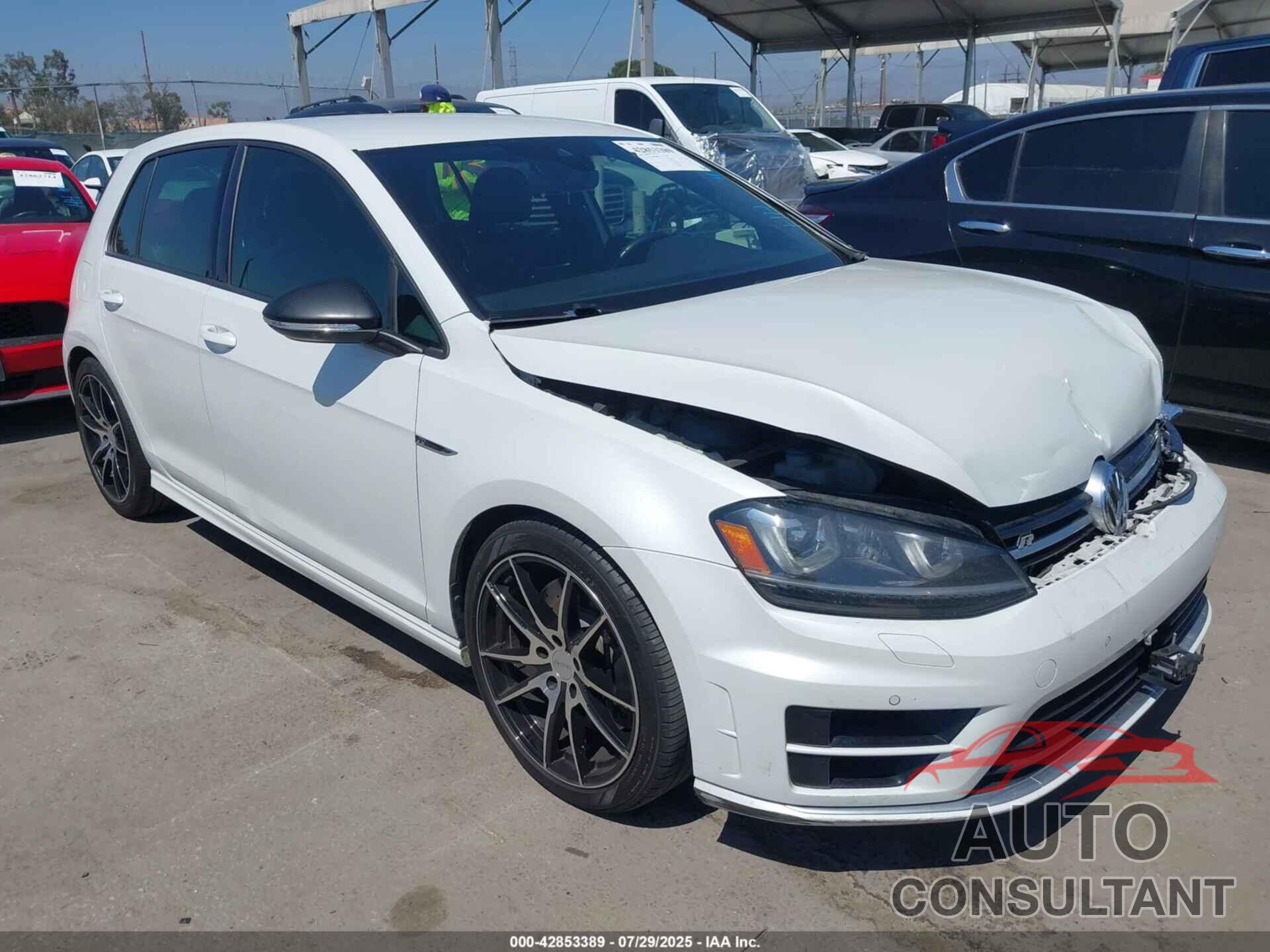 VOLKSWAGEN GOLF R 2017 - WVWVF7AU6HW178082