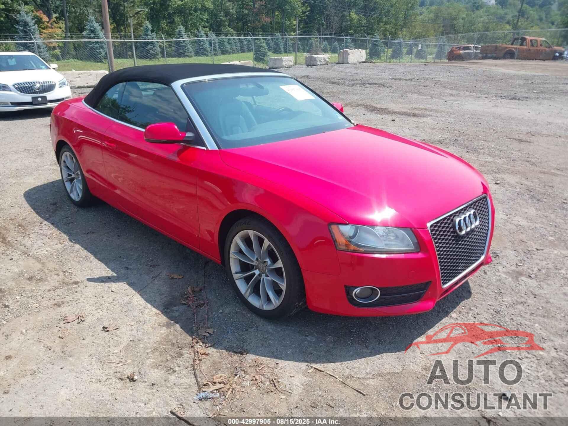 AUDI A5 2012 - WAUCFAFH9CN001876